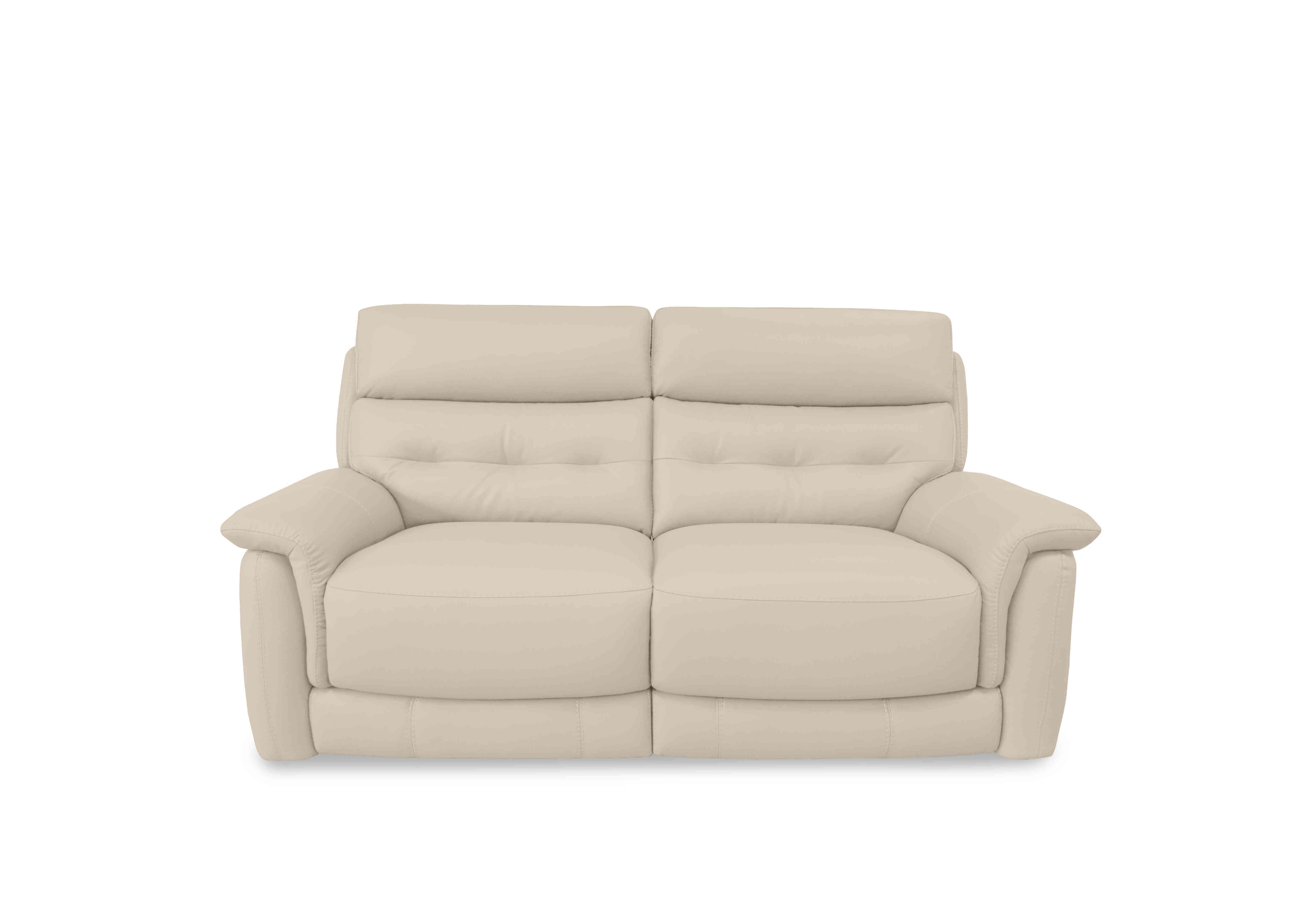 Springer Leather 3 Seater Sofa in Bv-862c Bisque on Furniture Village