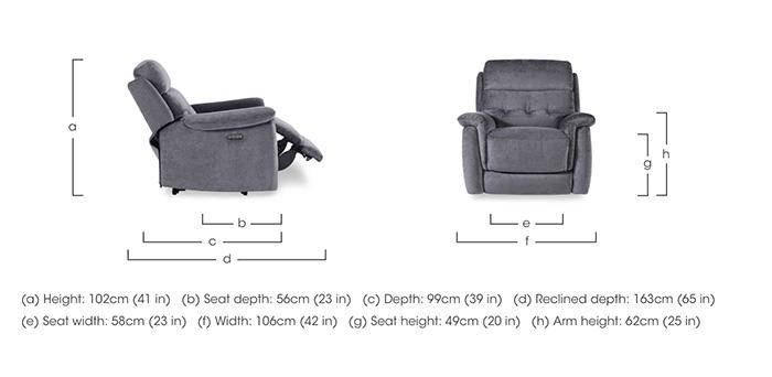 Springer Fabric Armchair in  on Furniture Village