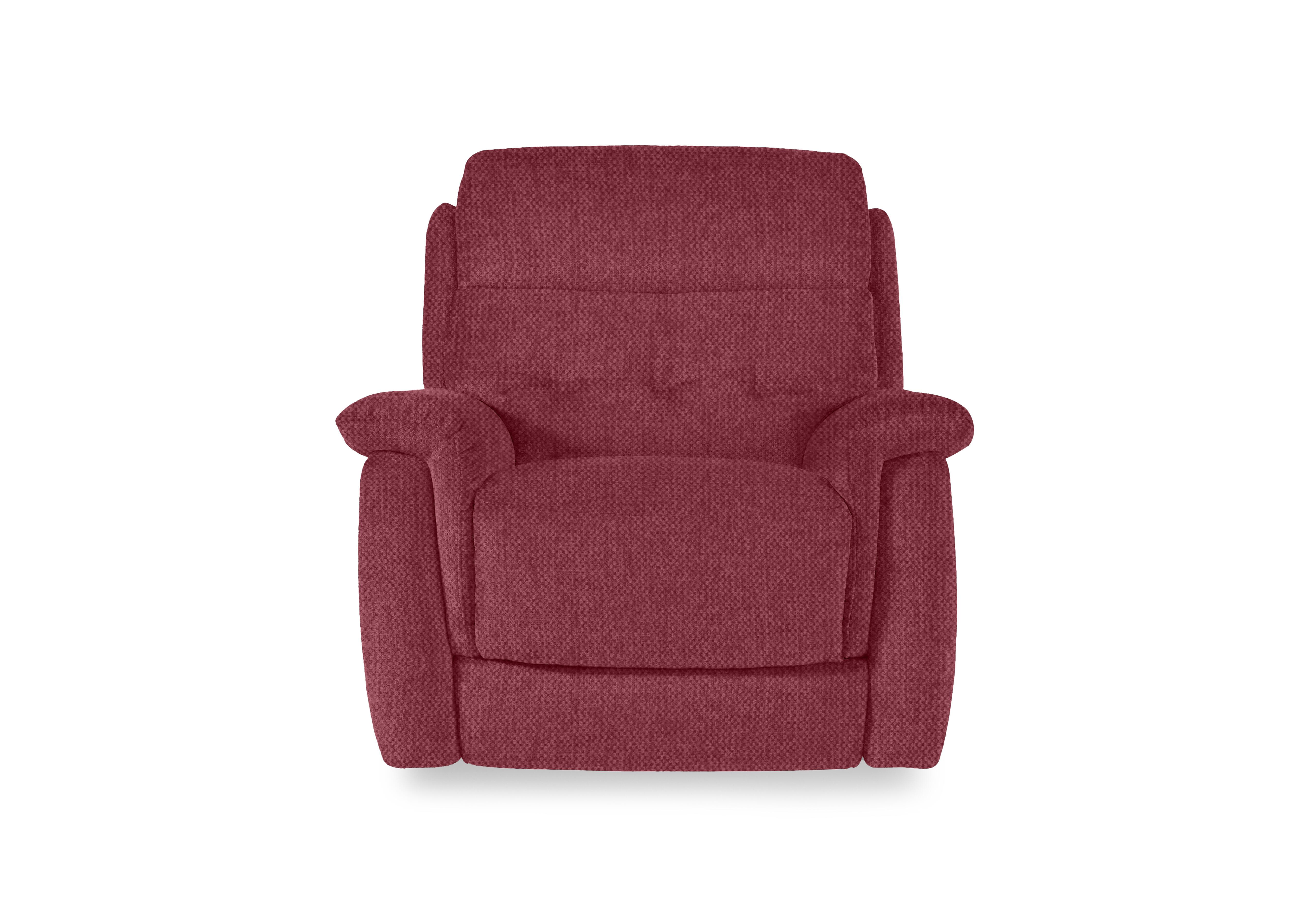 Springer Fabric Armchair in Fab-Blt-R29 Red on Furniture Village