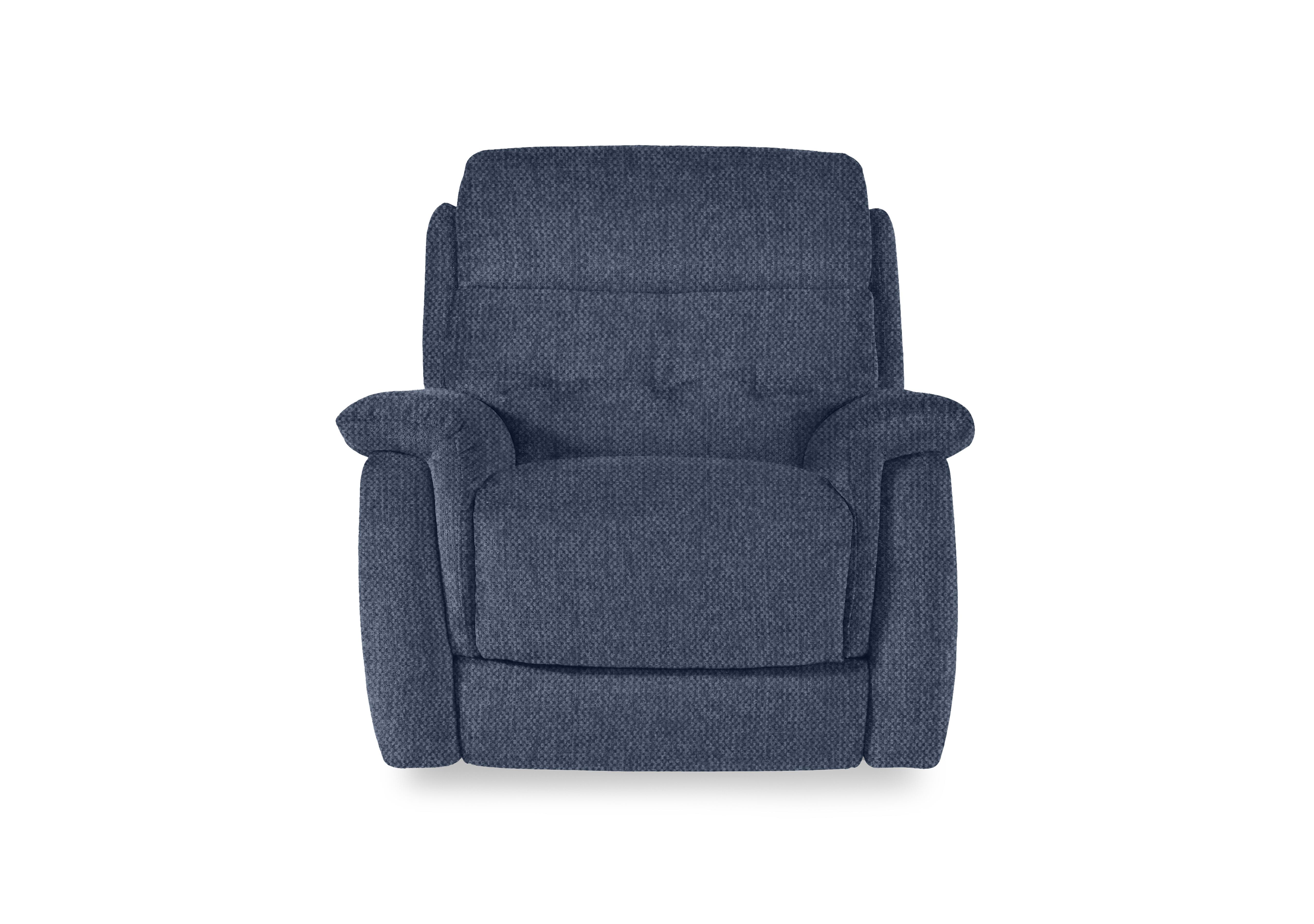 Springer Fabric Armchair in Fab-Blt-R38 Blue on Furniture Village