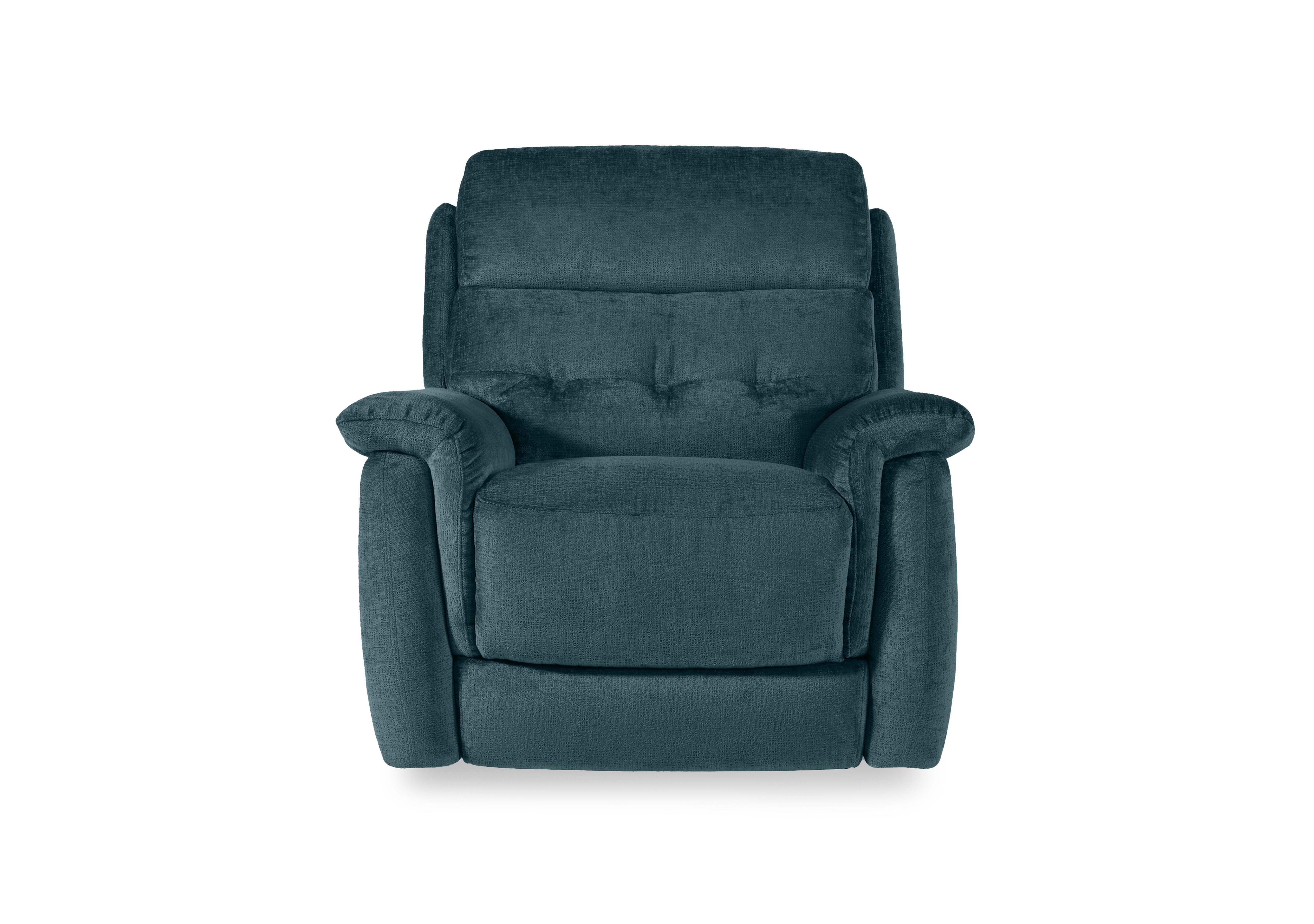 Springer Fabric Armchair in Fab-Can-R340 Peacock on Furniture Village