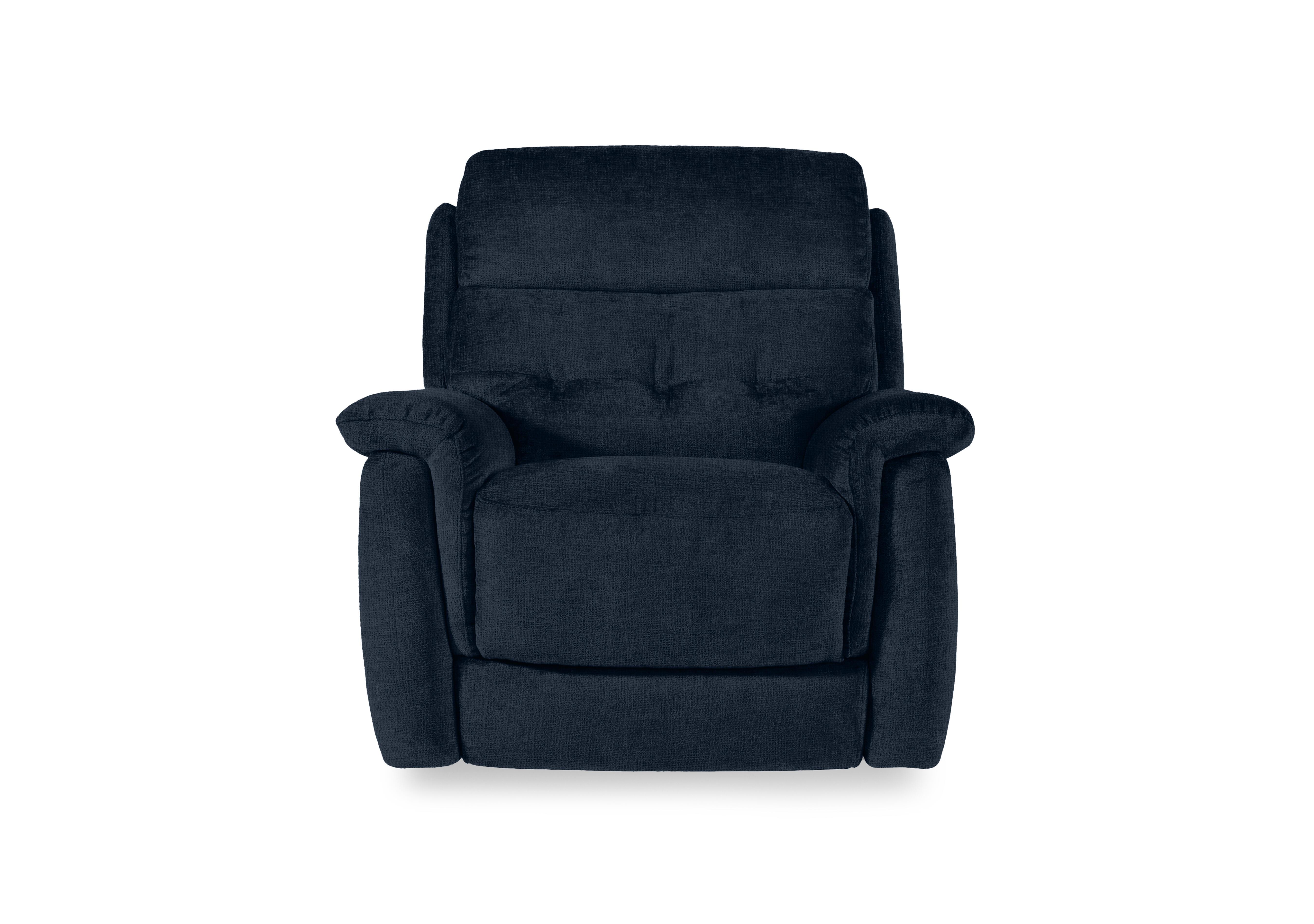 Springer Fabric Armchair in Fab-Coe-R304 Navy Blue on Furniture Village