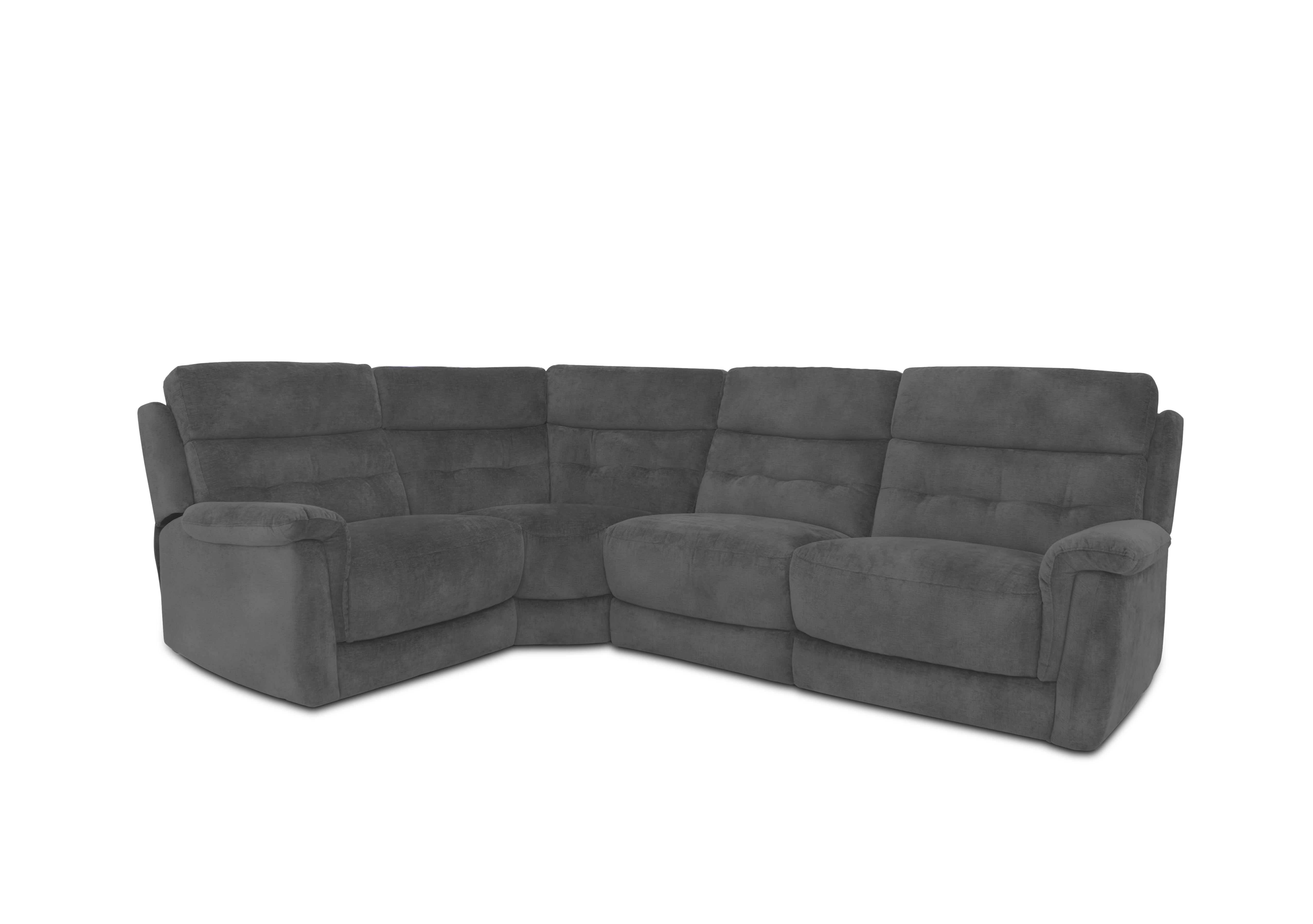 Springer Fabric Corner Sofa in Bfa-Bey-R19 Graphite on Furniture Village