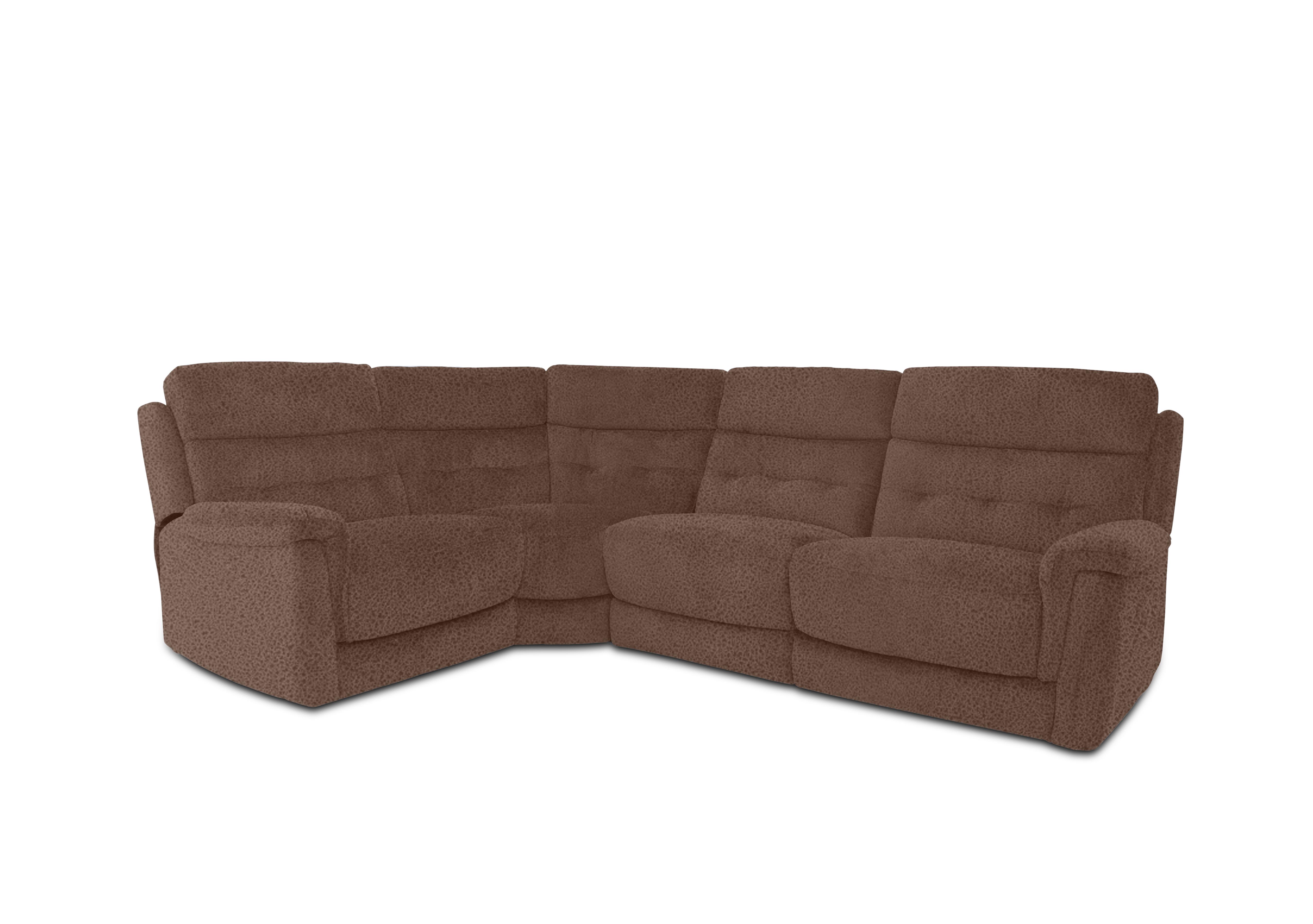 Springer Fabric Corner Sofa in Bfa-Blj-R05 Hazelnut on Furniture Village