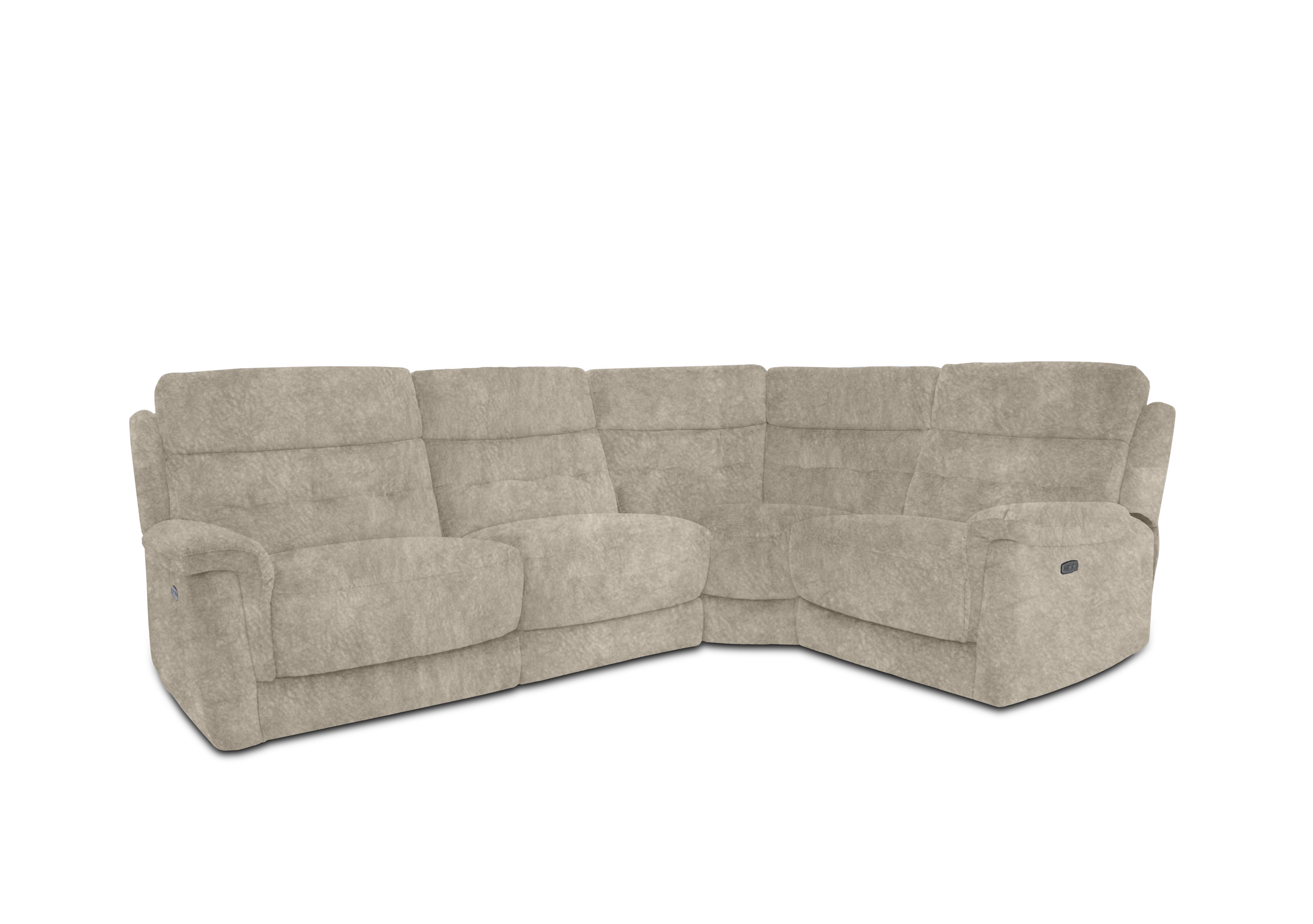 Springer Fabric Corner Sofa in Bfa-Bnn-R26 Cream on Furniture Village