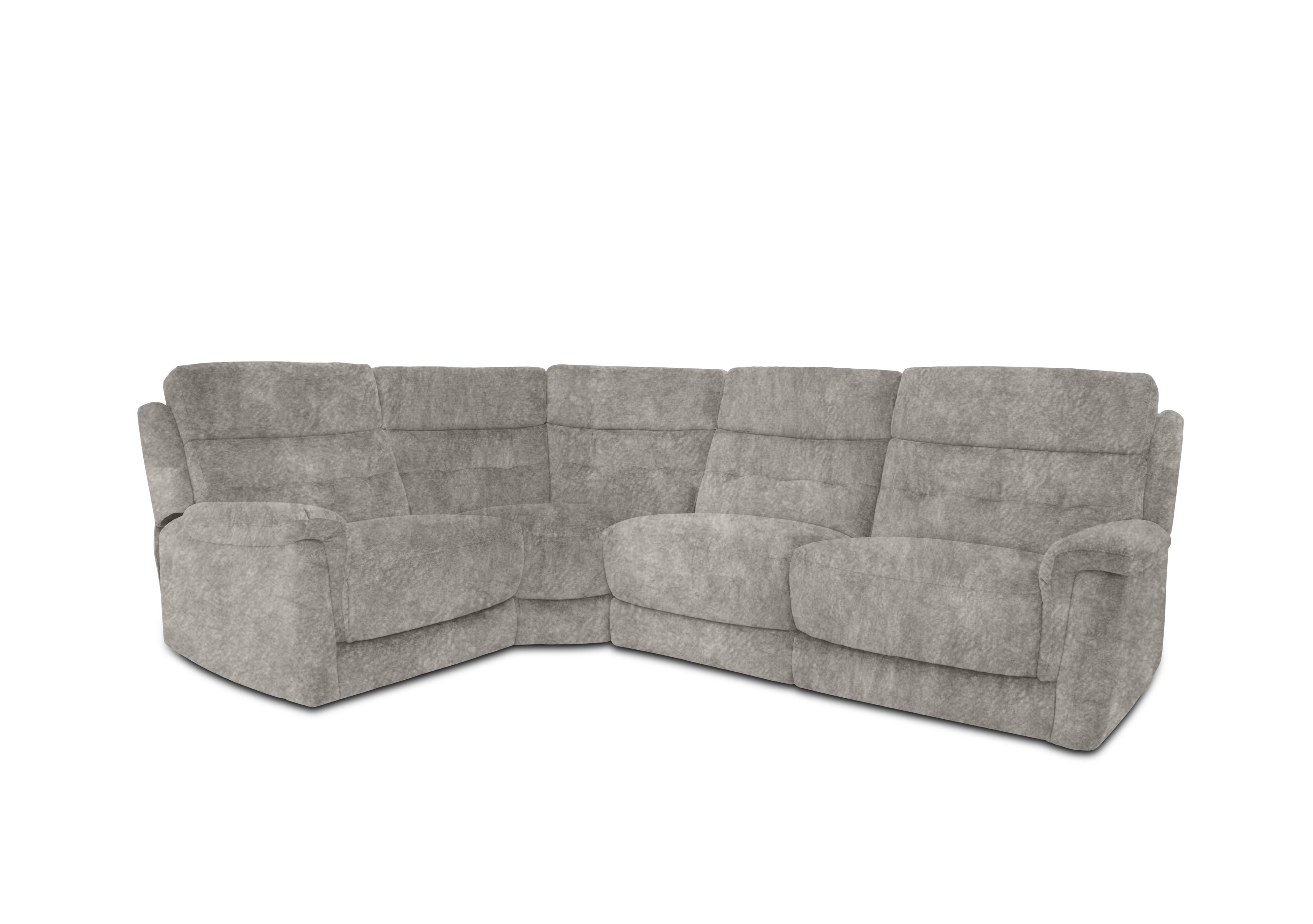 Springer Fabric Corner Sofa in Bfa-Bnn-R28 Grey on Furniture Village