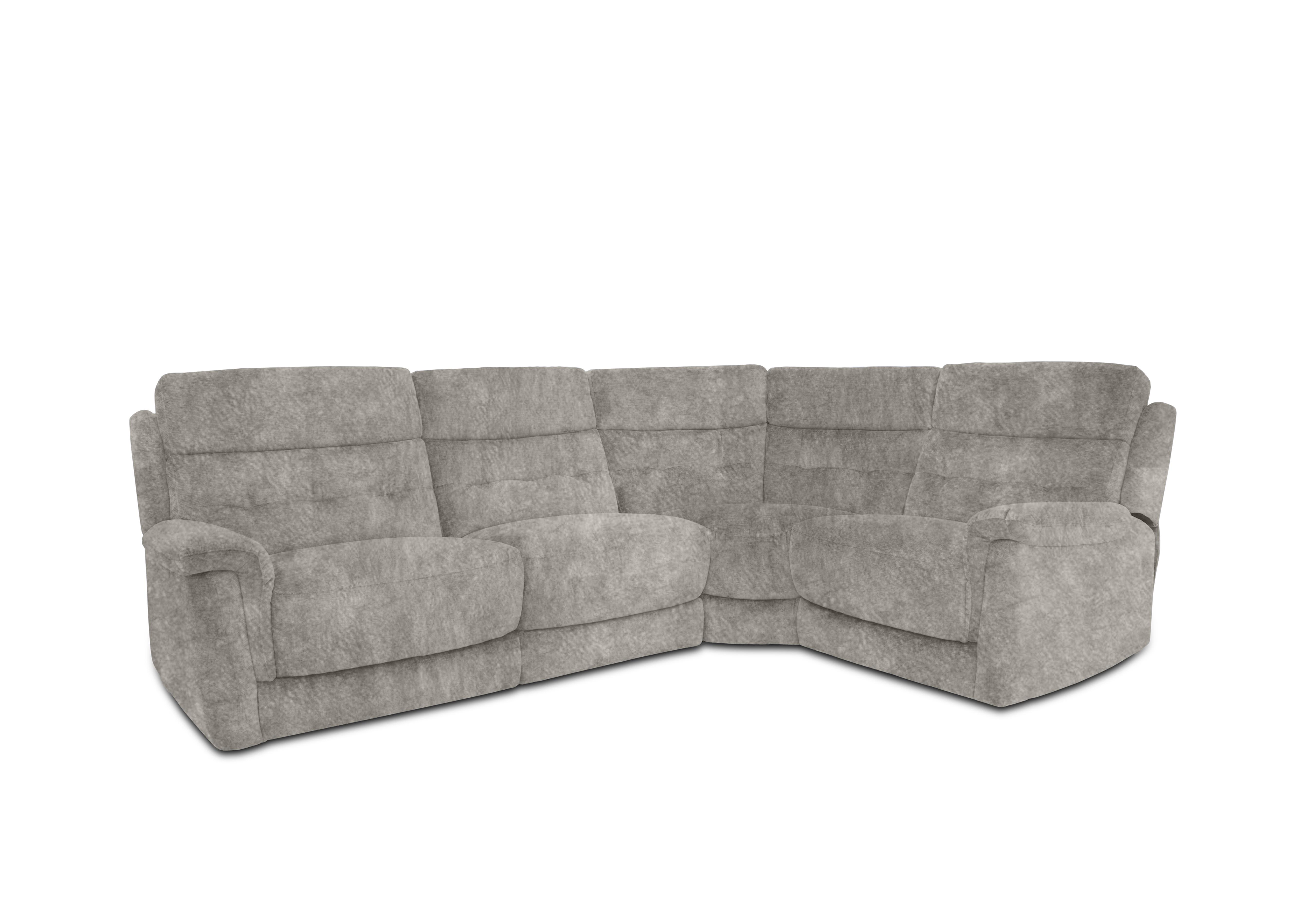 Springer Fabric Corner Sofa in Bfa-Bnn-R28 Grey on Furniture Village