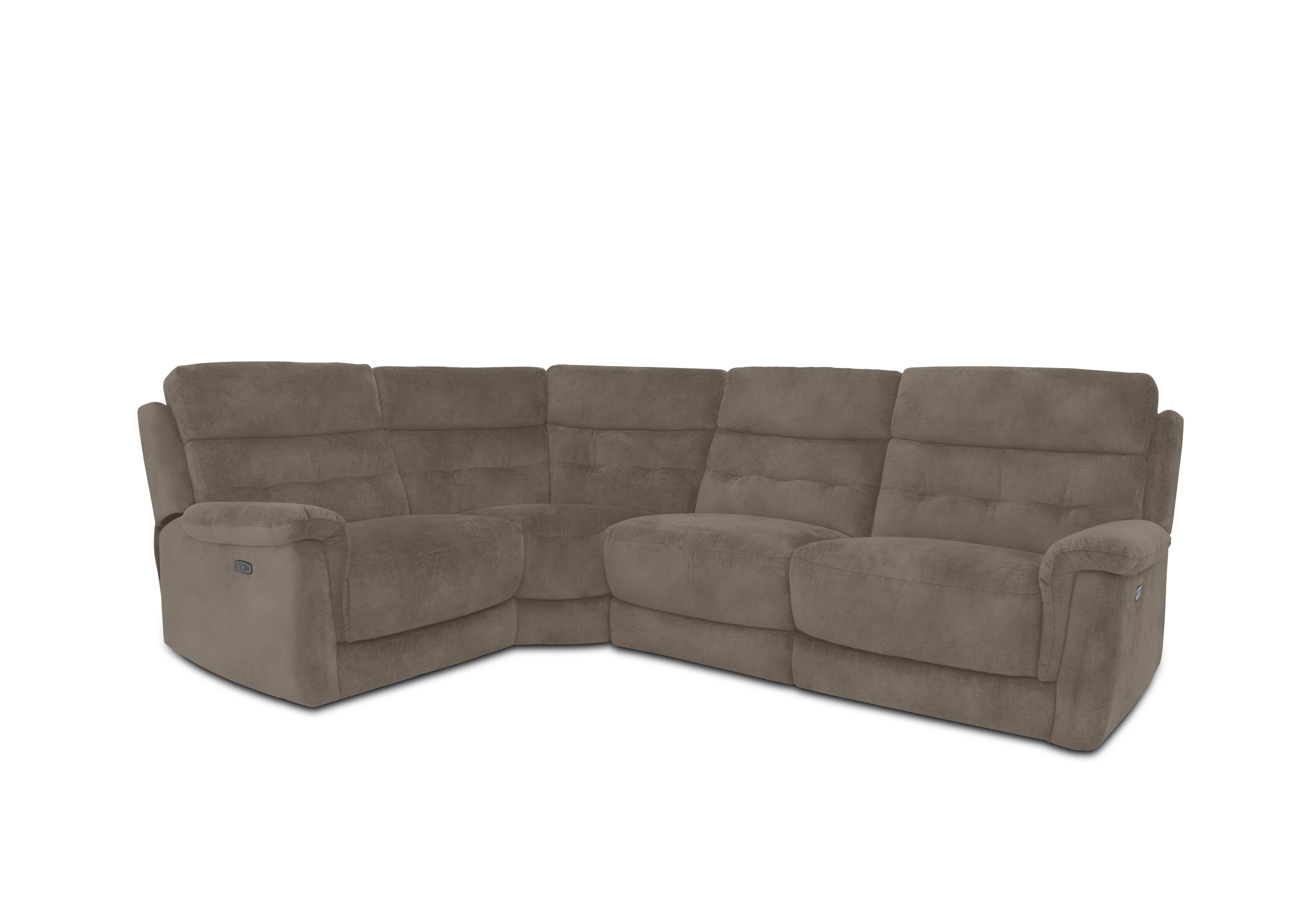 Springer Fabric Corner Sofa in Sfa-Pey-R03 Khaki on Furniture Village