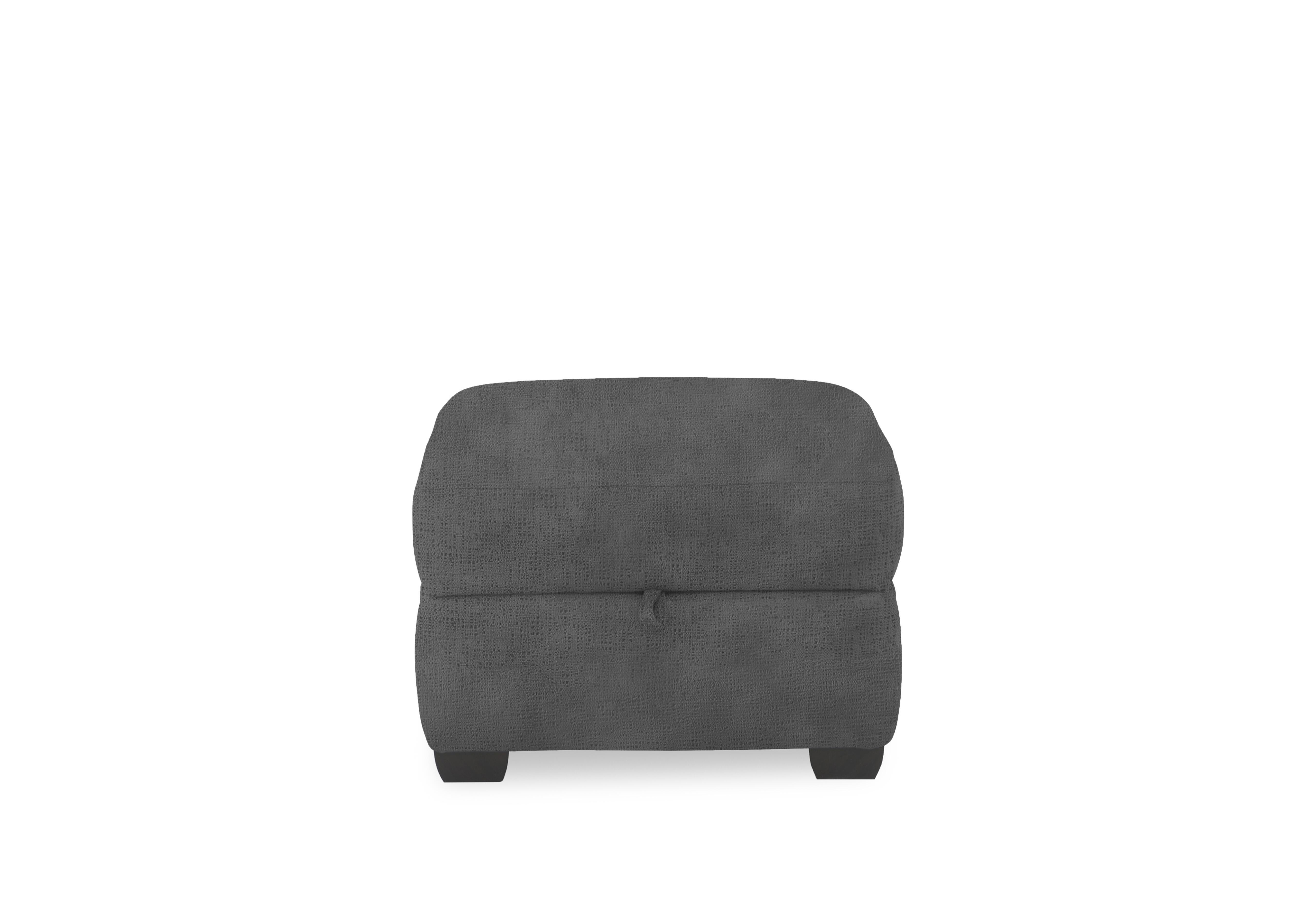 Springer Fabric Storage Footstool in Bfa-Bey-R19 Graphite on Furniture Village