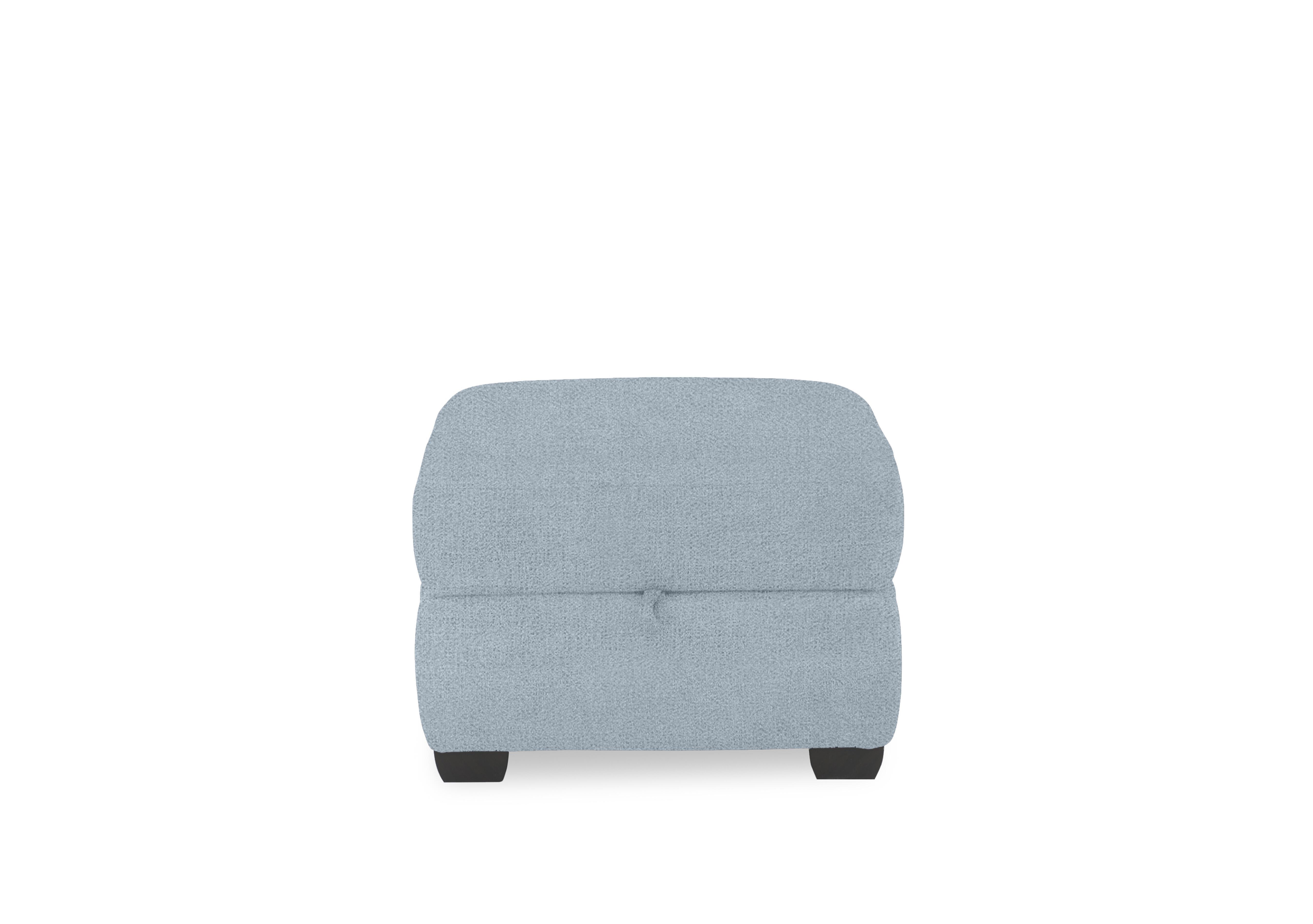 Springer Fabric Storage Footstool in Fab-Meo-R17 Baby Blue on Furniture Village