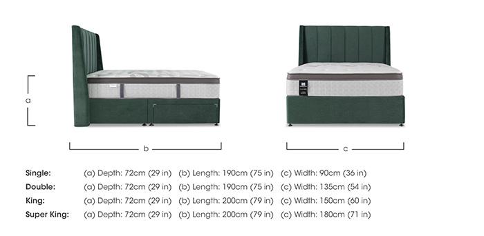 Elevate Ultra Supreme Divan Set in  on Furniture Village
