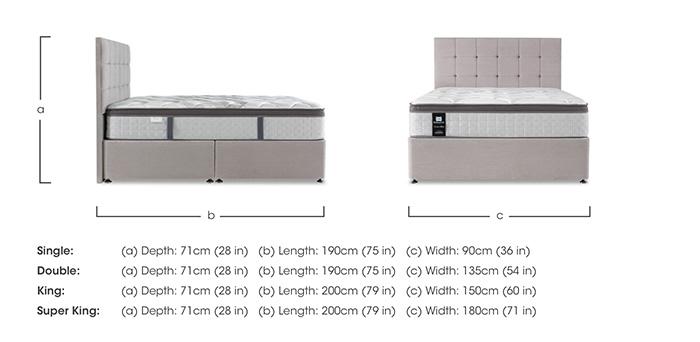 Elevate Ultra Luxury Divan Set in  on Furniture Village