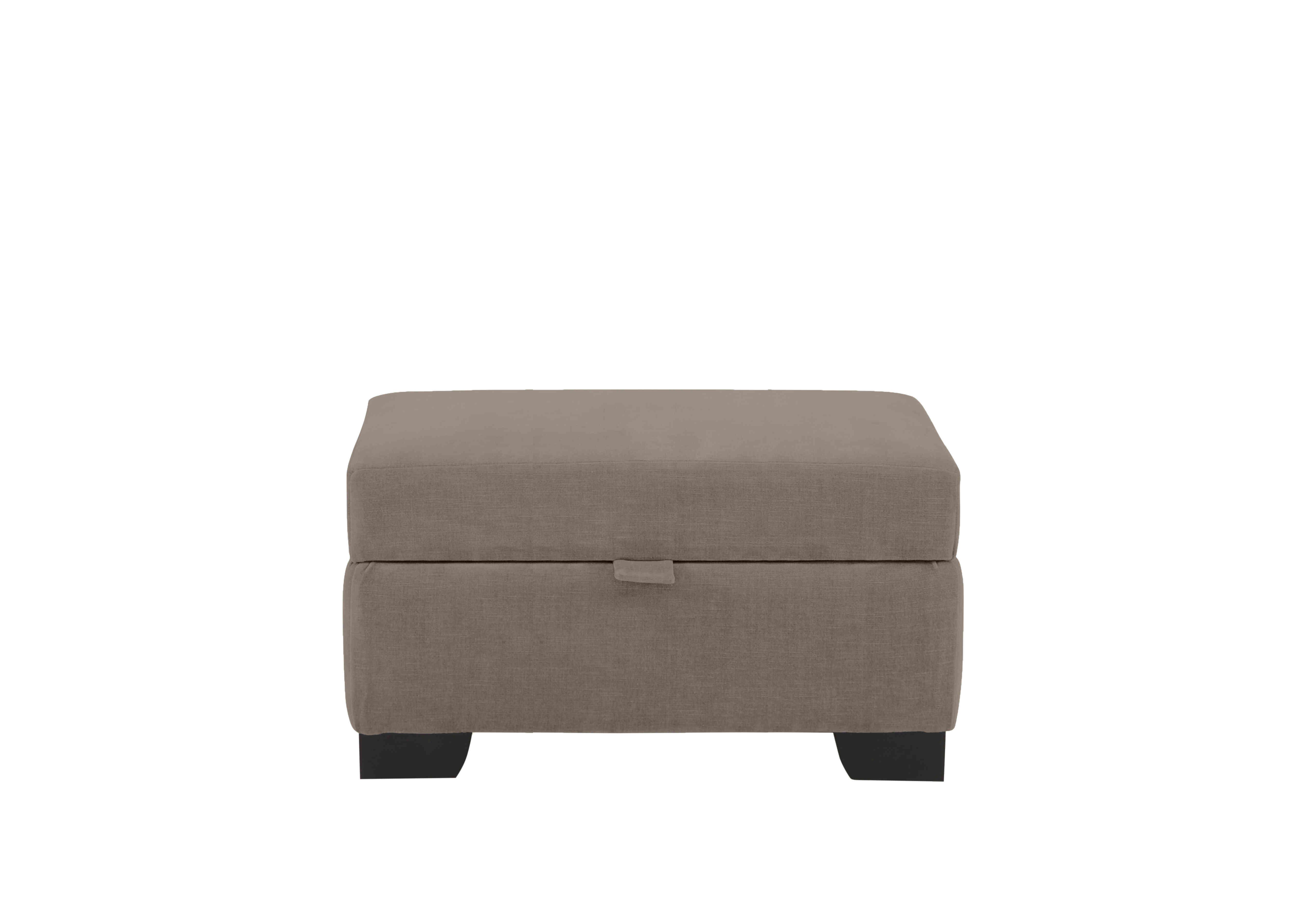 Boutique Palace Large Storage Footstool in Derwent Grey on Furniture Village
