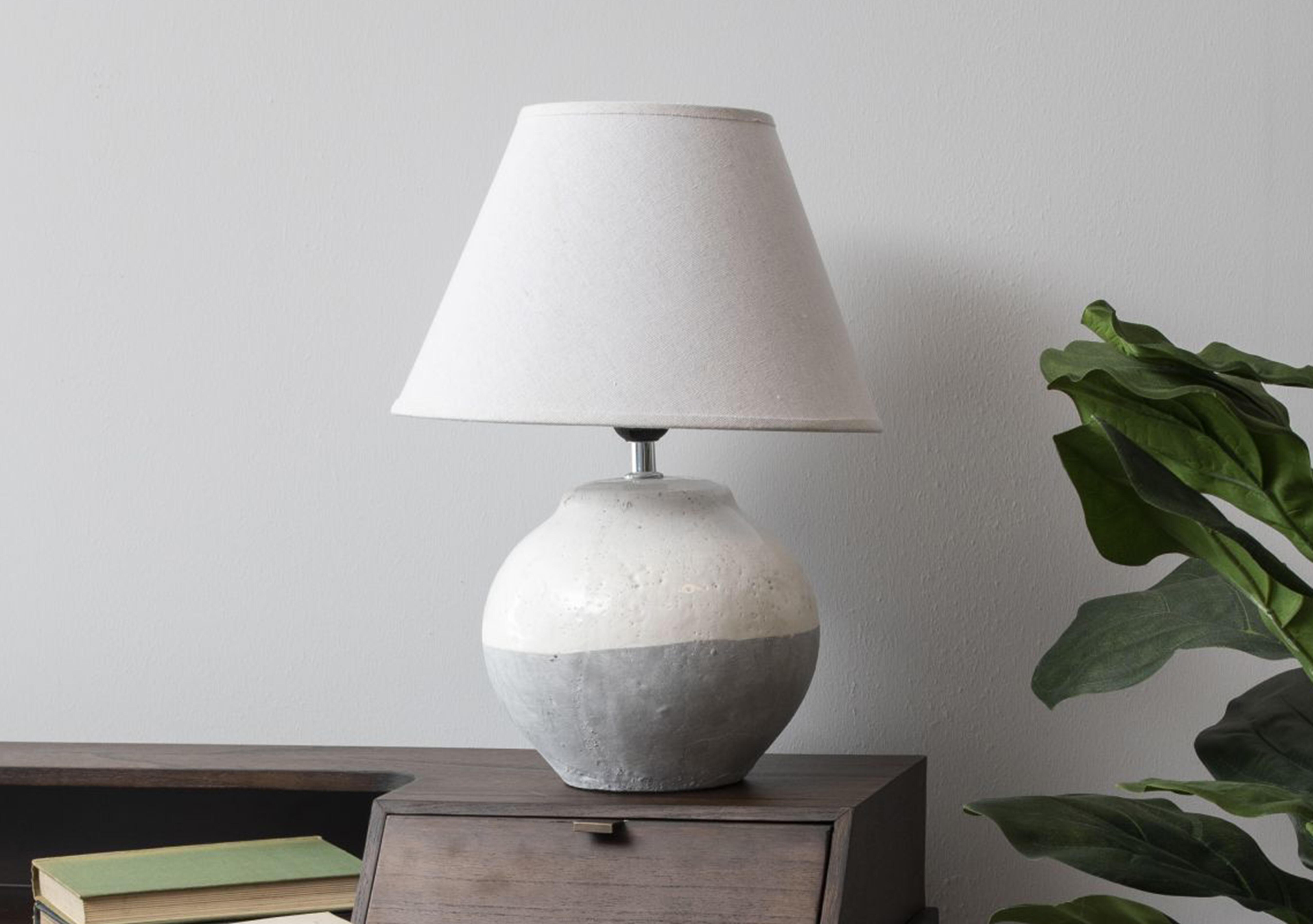 Skyline Small Ceramic Table Lamp in  on Furniture Village