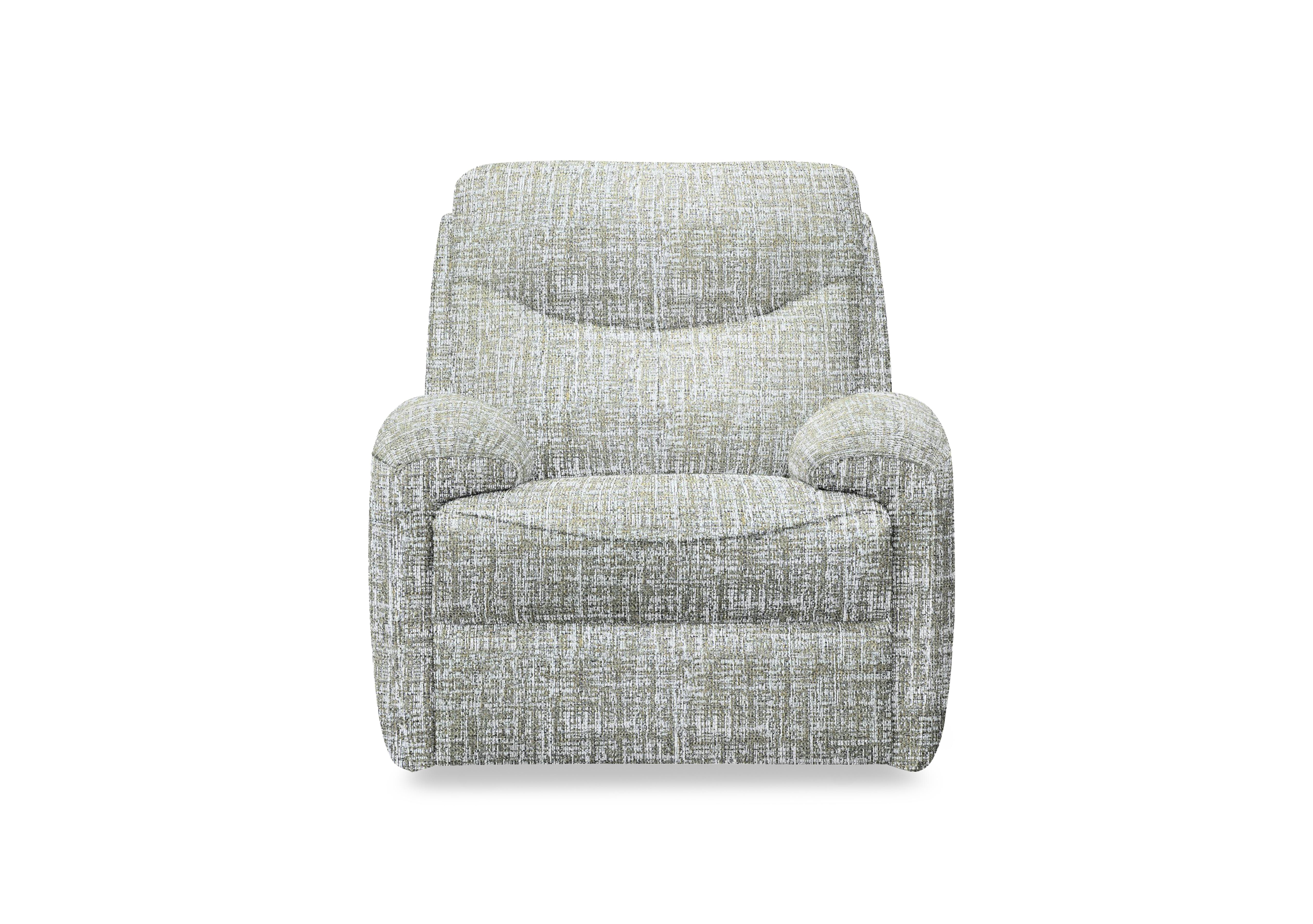 Amesbury Fabric Power Recliner Armchair with Power Headrest, Power Lumbar and Heated Seats in B102 Shore Oatmeal on Furniture Village