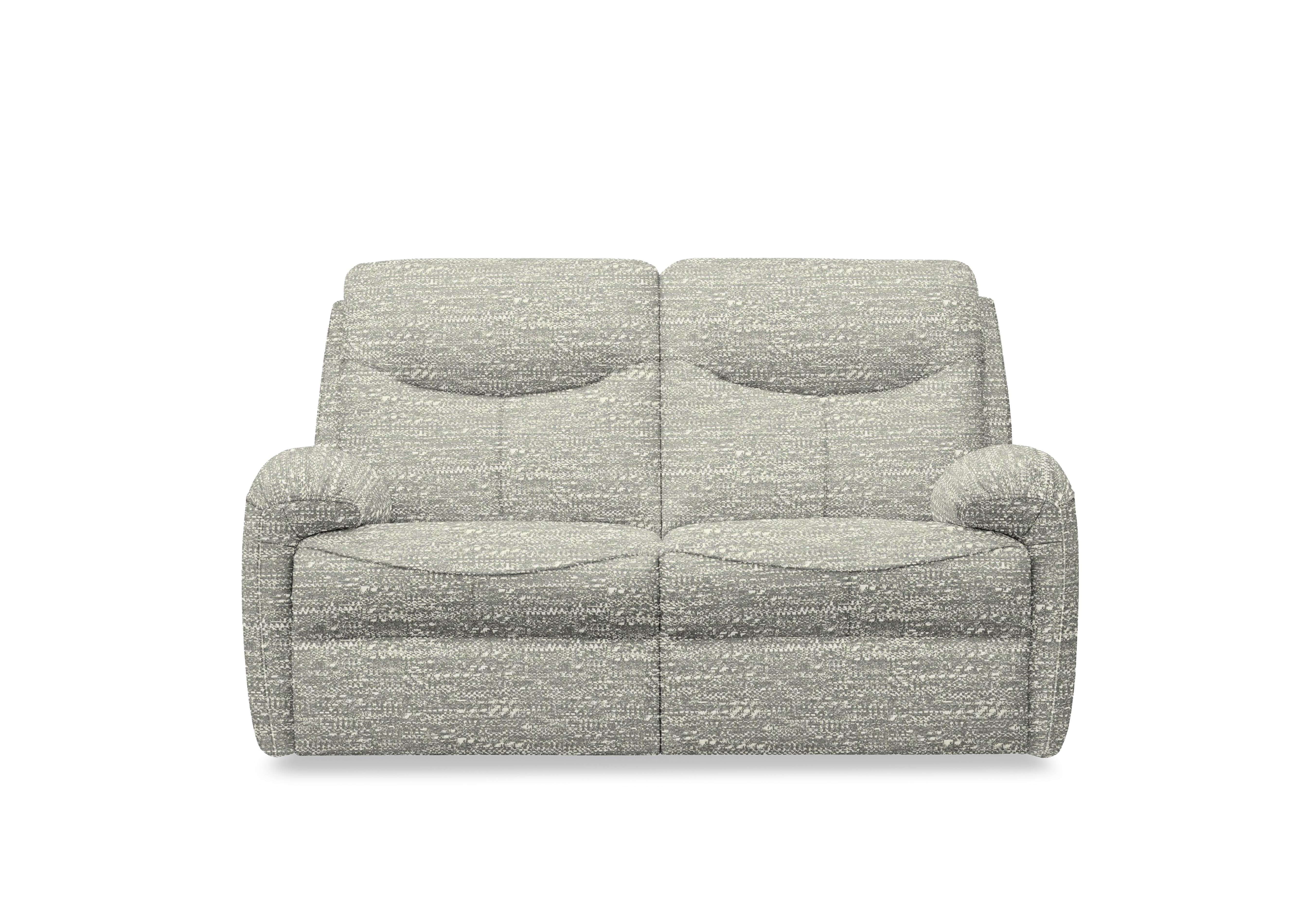 Amesbury Fabric 2 Seater Power Recliner Sofa with Power Headrest, Power Lumbar and Heated Seats in A052 Maddox Smoke on Furniture Village