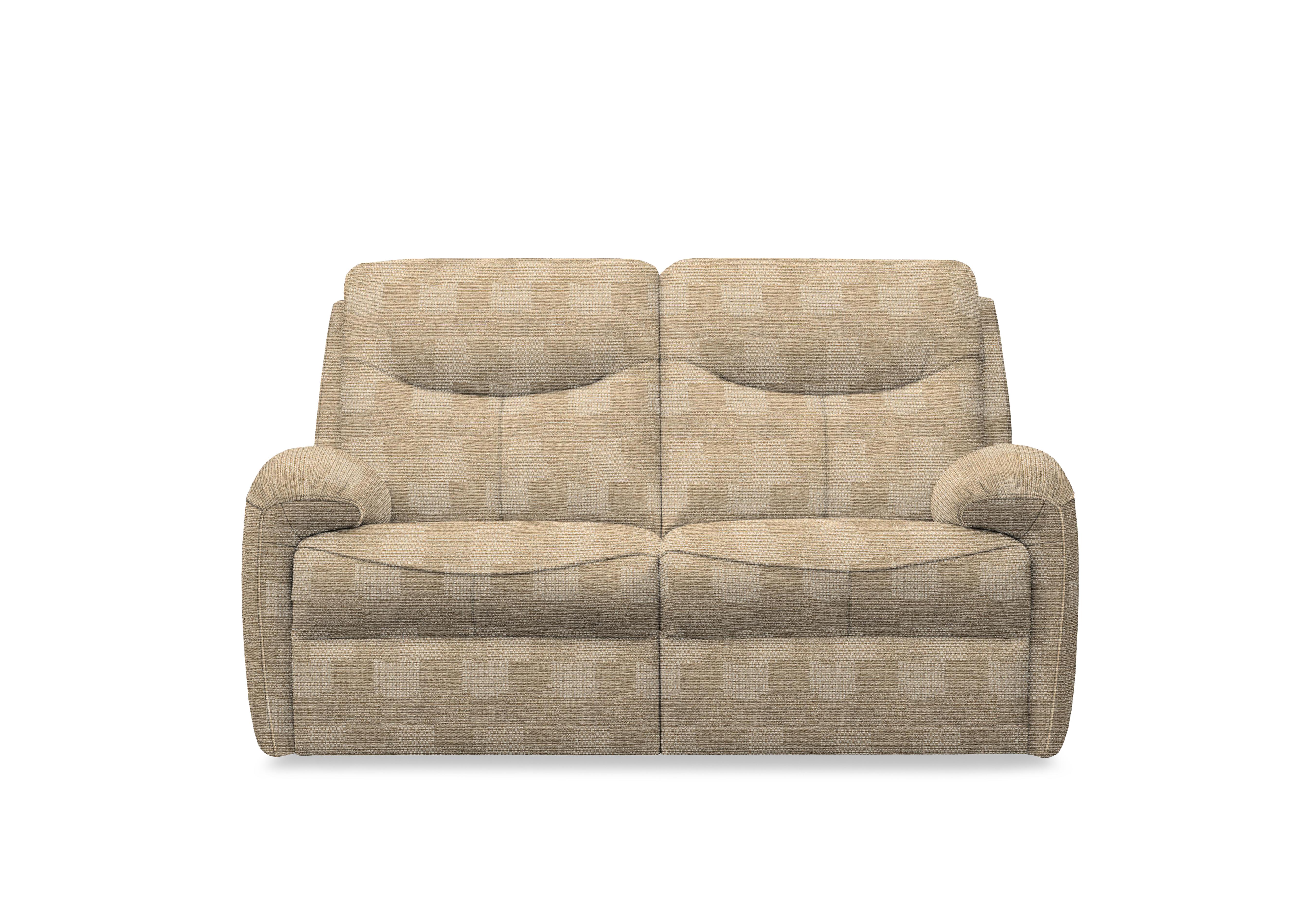 Amesbury Fabric 2 Seater Power Recliner Sofa with Power Headrest, Power Lumbar and Heated Seats in A800 Faro Sand on Furniture Village