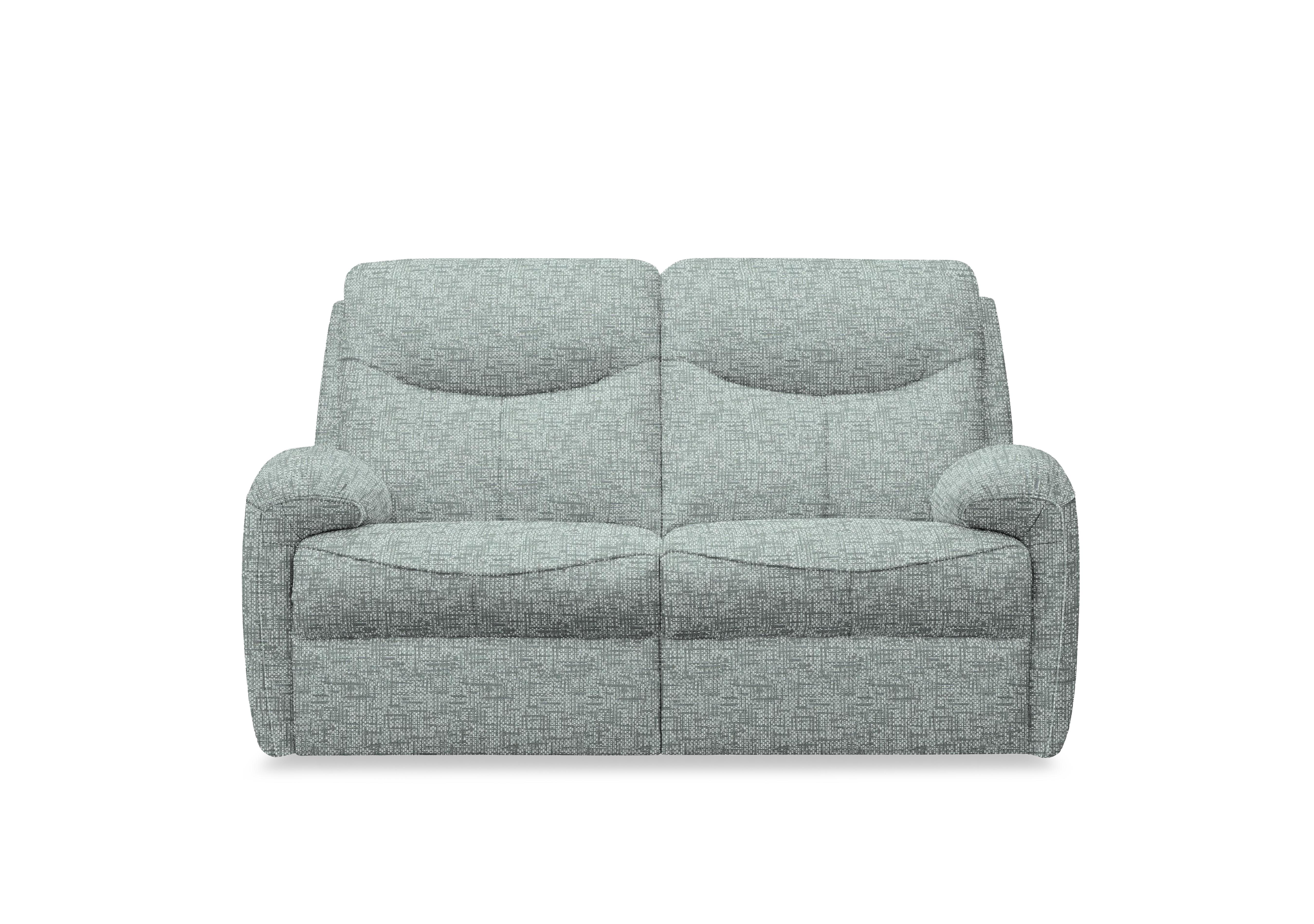 Amesbury Fabric 2 Seater Power Recliner Sofa with Power Headrest, Power Lumbar and Heated Seats in B032 Remco Duck Egg on Furniture Village