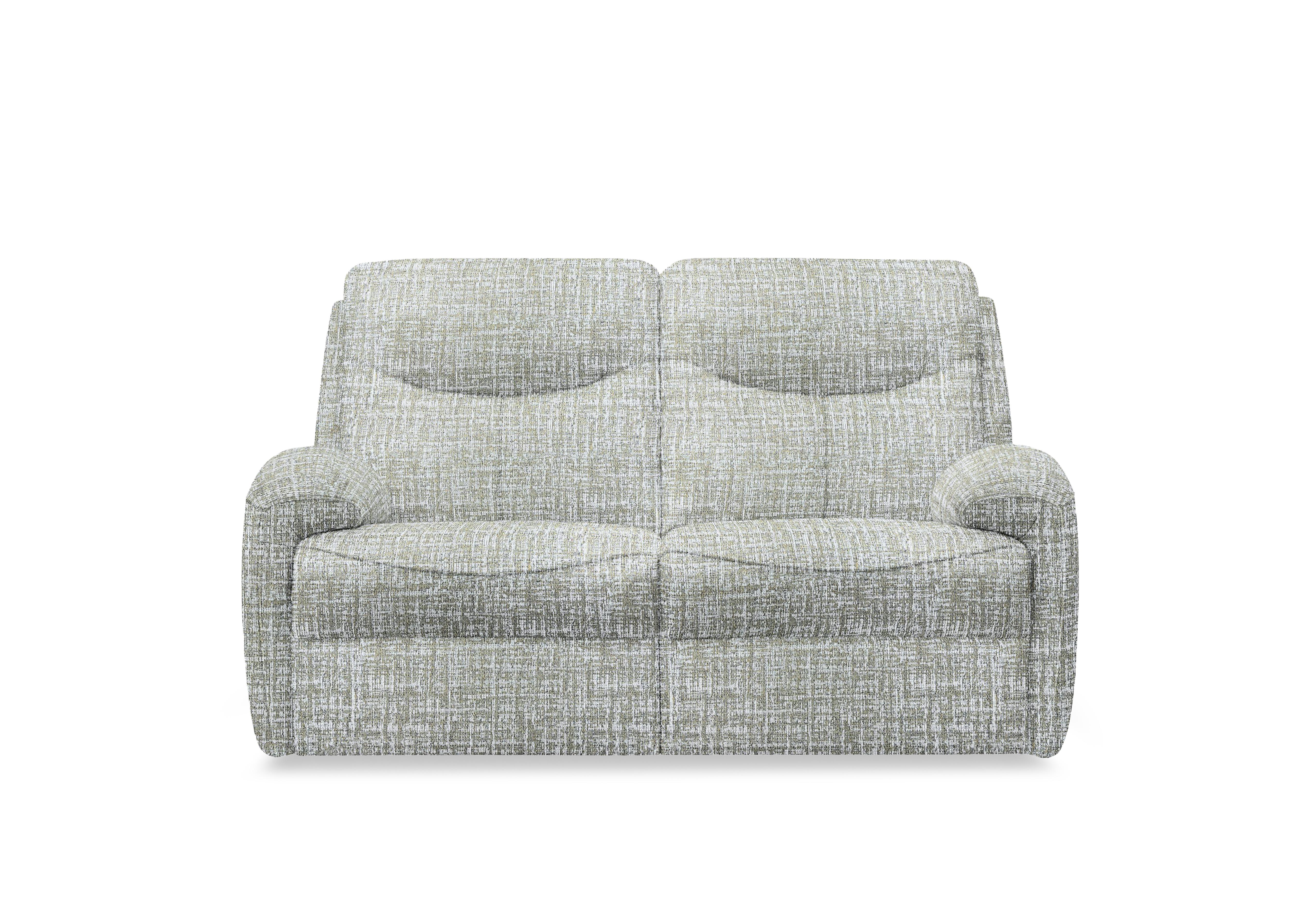 Amesbury Fabric 2 Seater Power Recliner Sofa with Power Headrest, Power Lumbar and Heated Seats in B102 Shore Oatmeal on Furniture Village