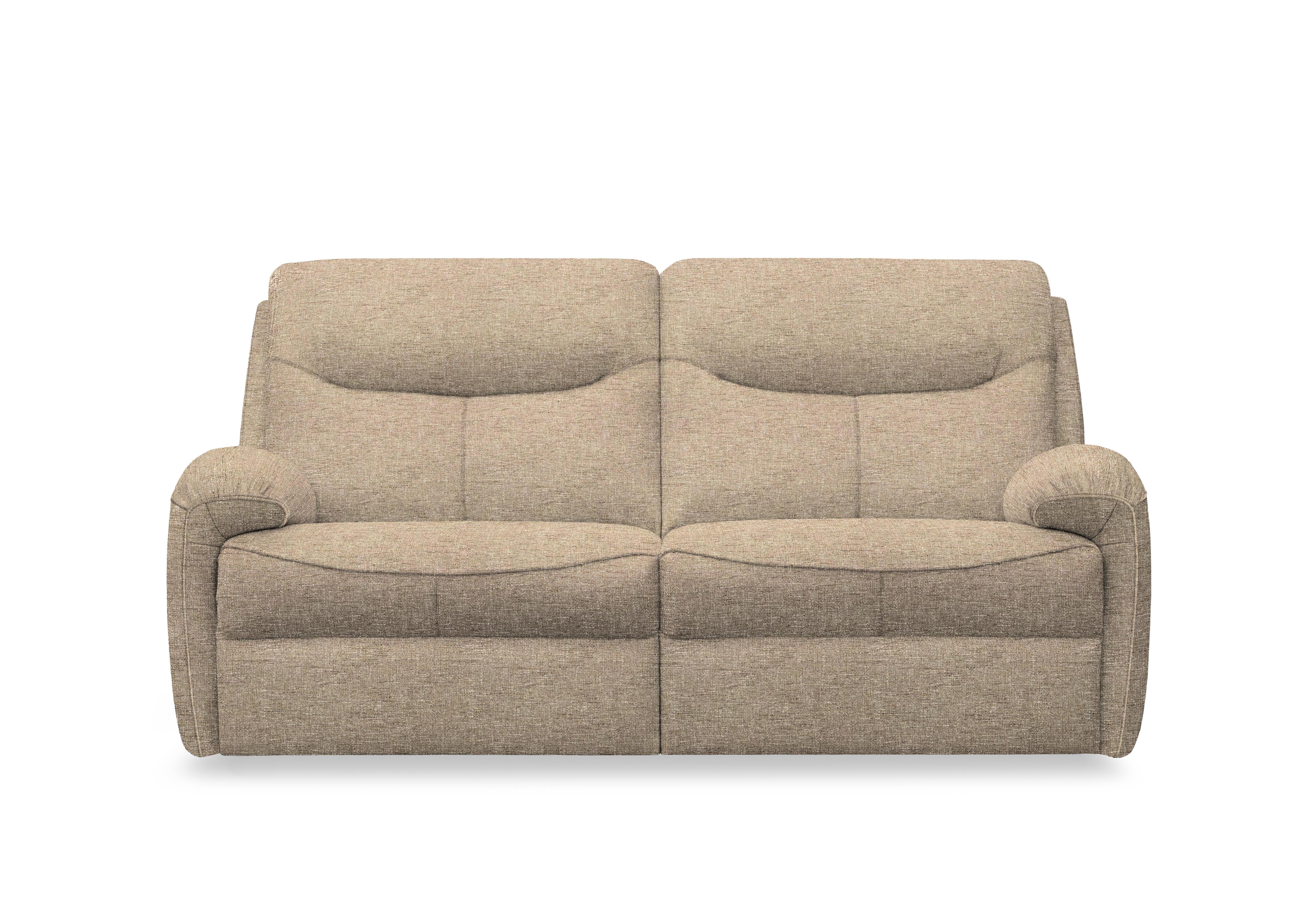 Amesbury Fabric 3 Seater Power Recliner Sofa with Power Headrest, Power Lumbar and Heated Seats in A022 Dapple Sparrow on Furniture Village
