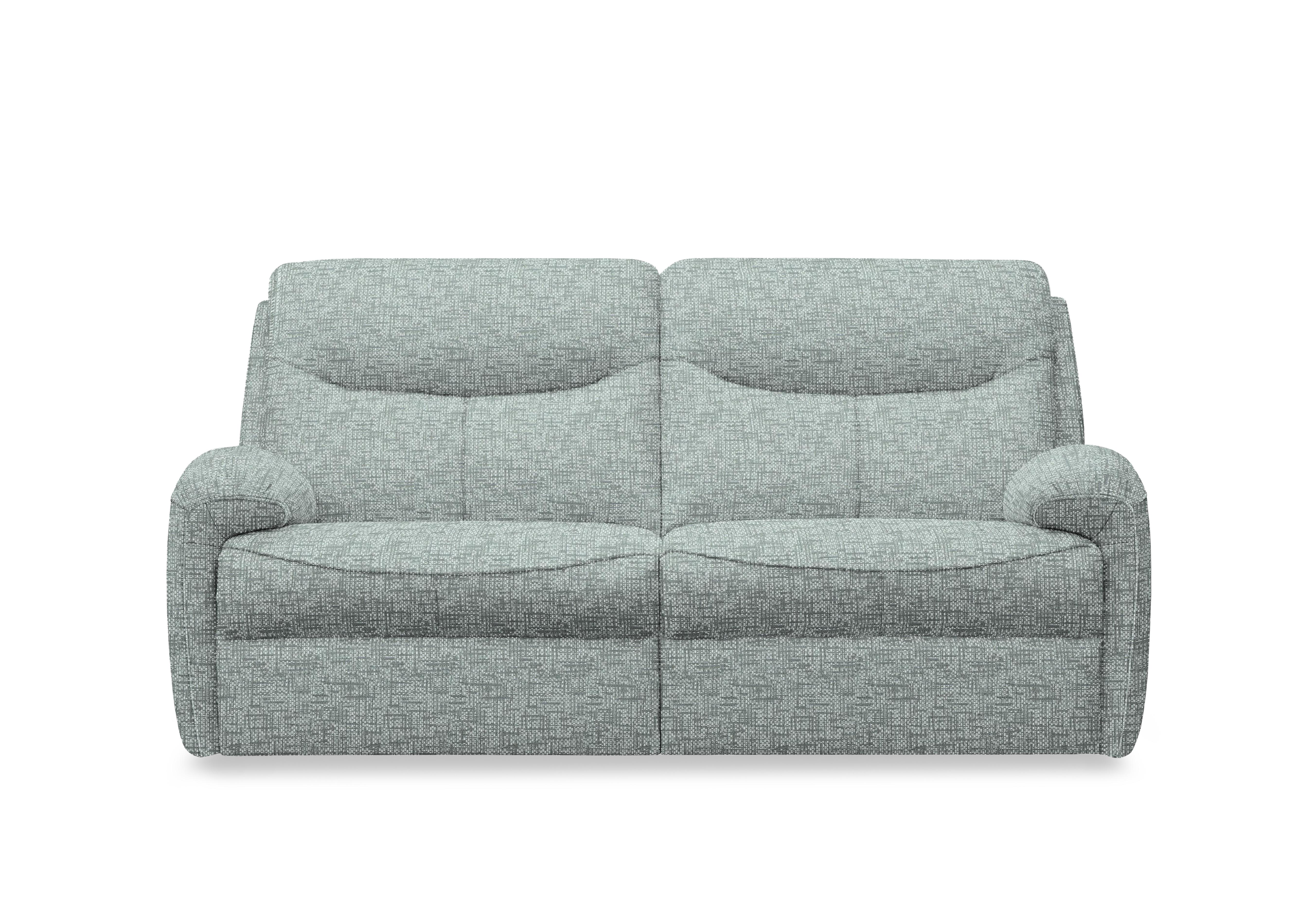 Amesbury Fabric 3 Seater Power Recliner Sofa with Power Headrest, Power Lumbar and Heated Seats in B030 Remco Light Grey on Furniture Village