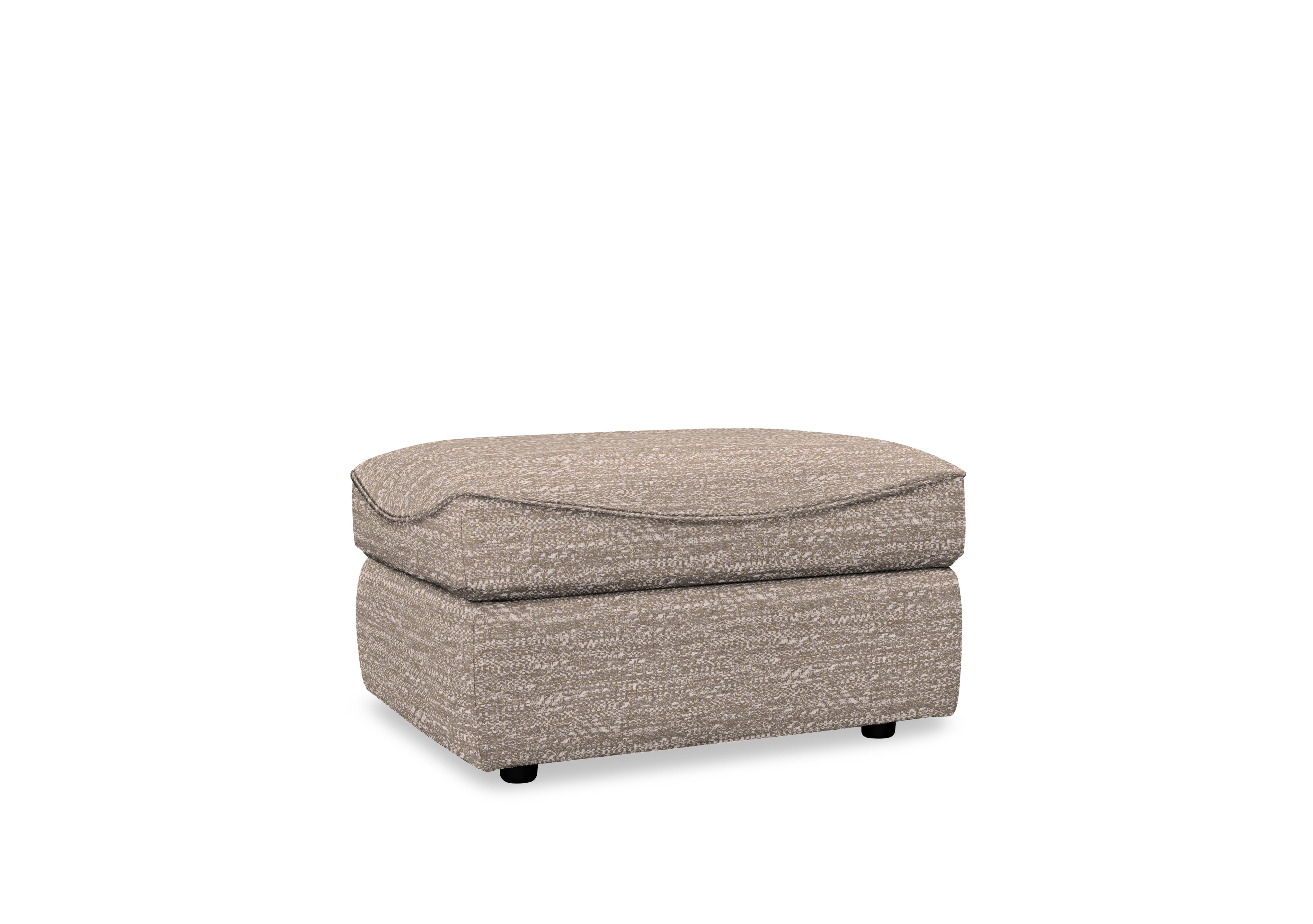 Amesbury Fabric Footstool in A050 Maddox Sandstone on Furniture Village