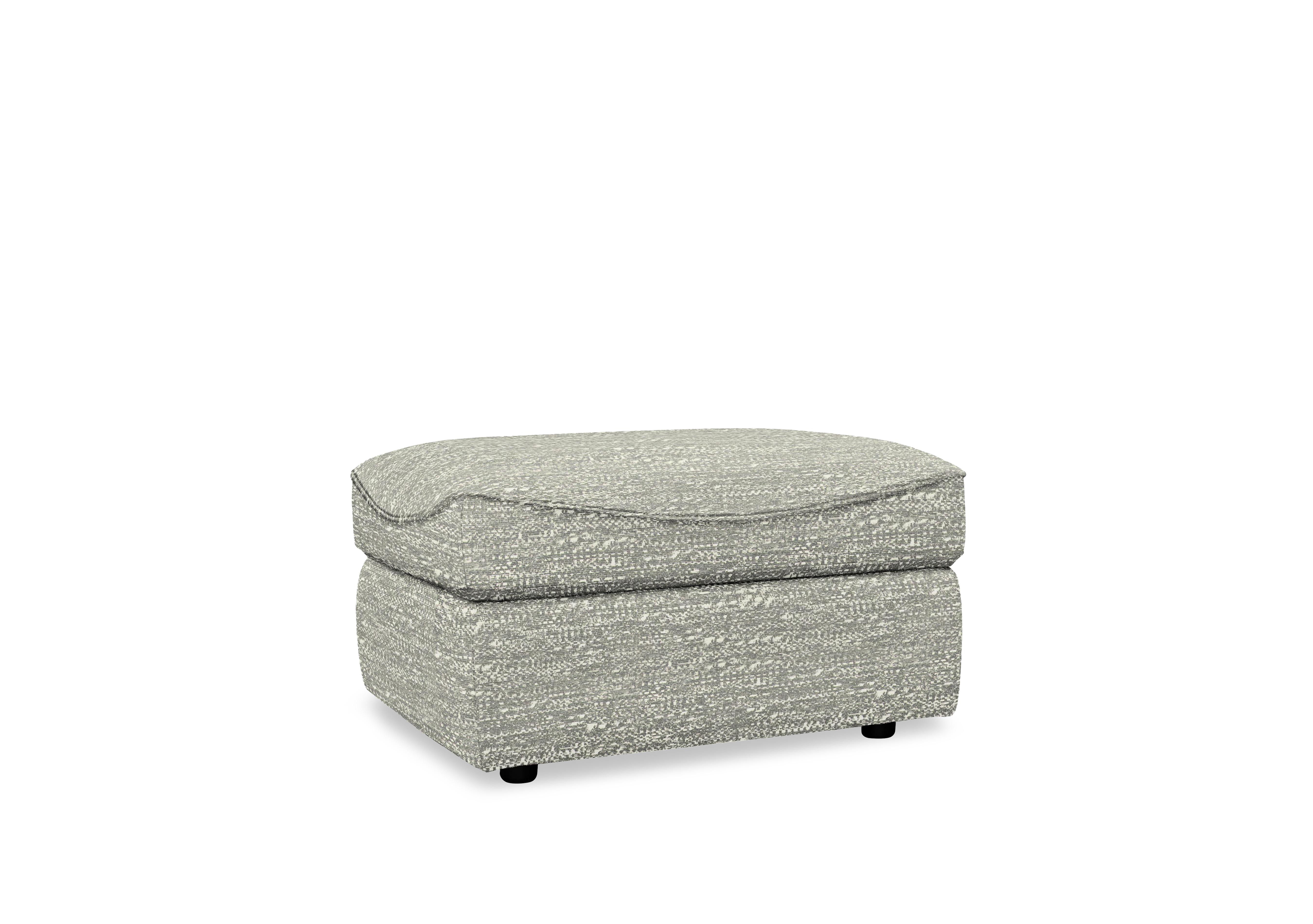 Amesbury Fabric Footstool in A052 Maddox Smoke on Furniture Village