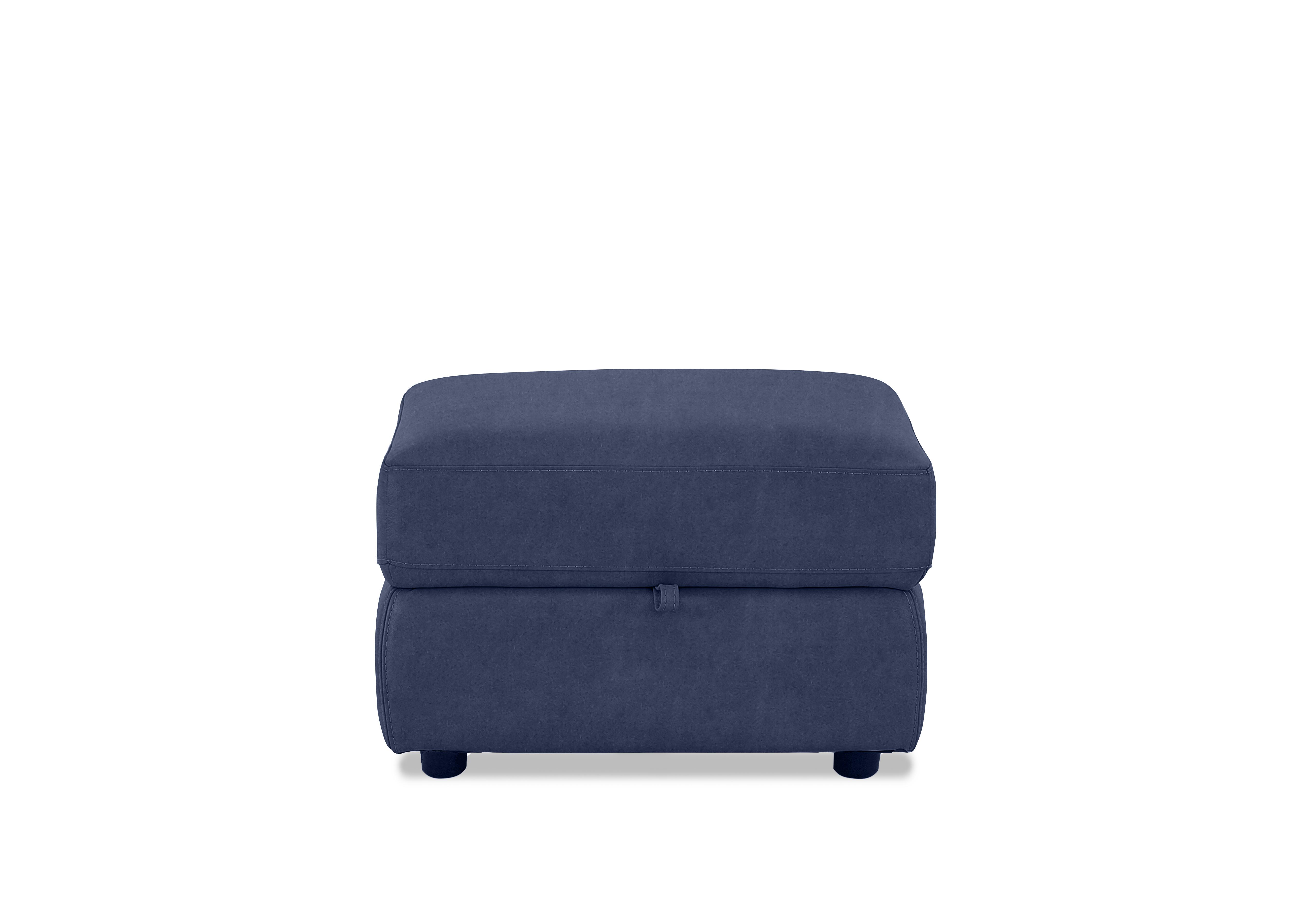 Fabric Storage Footstool in Bfa-Blj-R10 Blue on Furniture Village