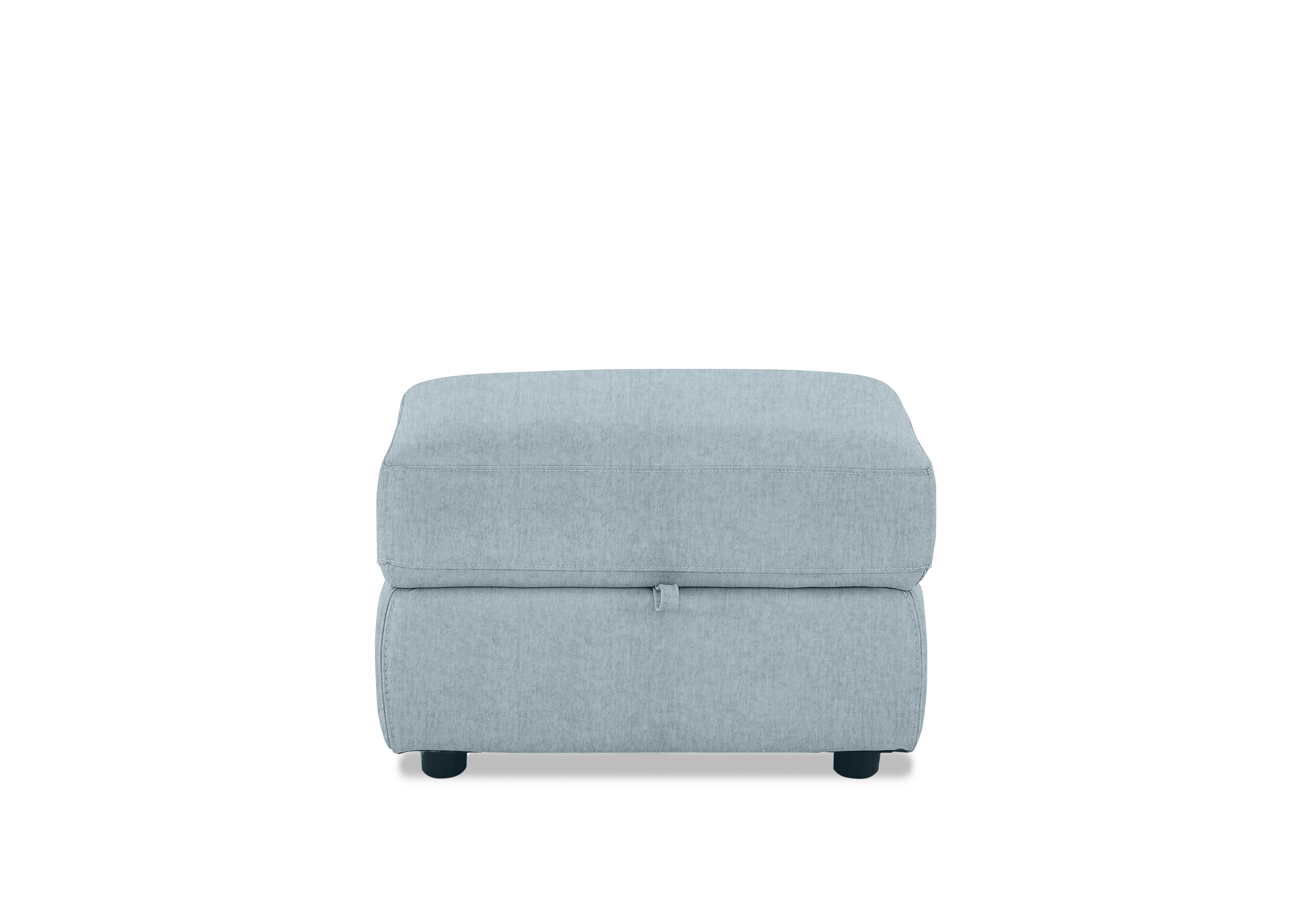 Fabric Storage Footstool in Fab-Meo-R17 Baby Blue on Furniture Village