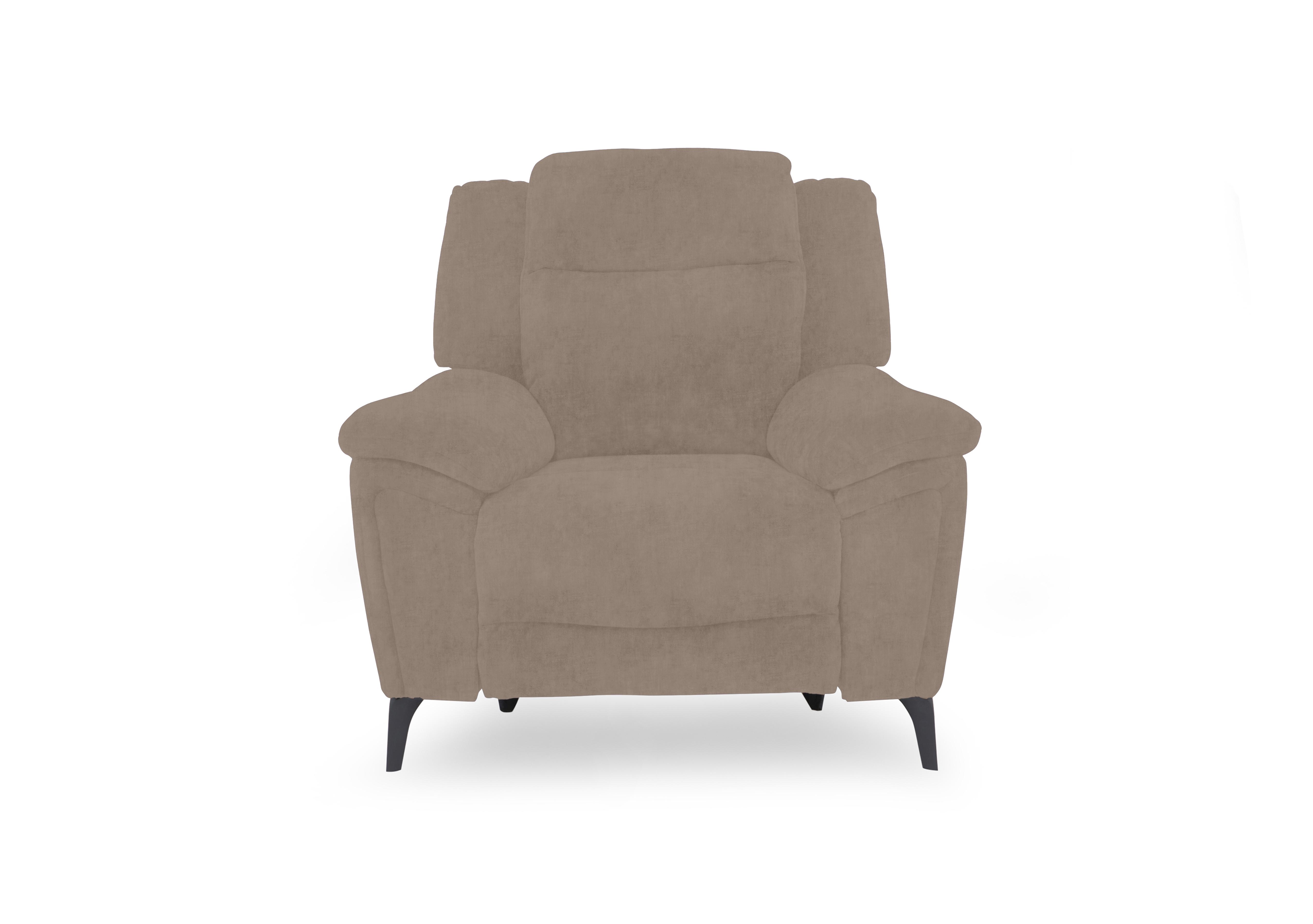 Panache Fabric Chair in Manhattan Nutmeg 58005 on Furniture Village