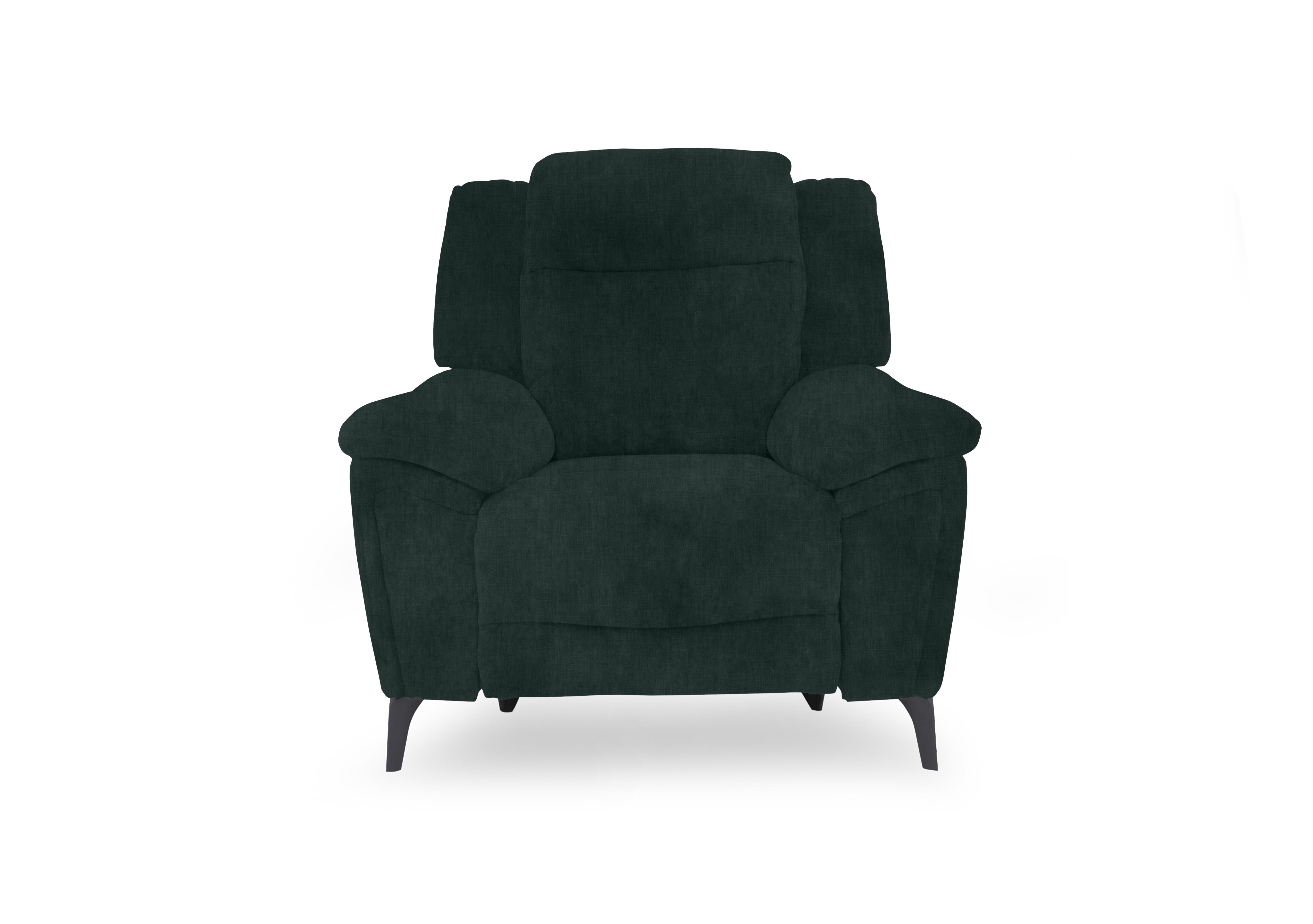 Panache Fabric Chair in Opulence Bottle Green 51011 on Furniture Village
