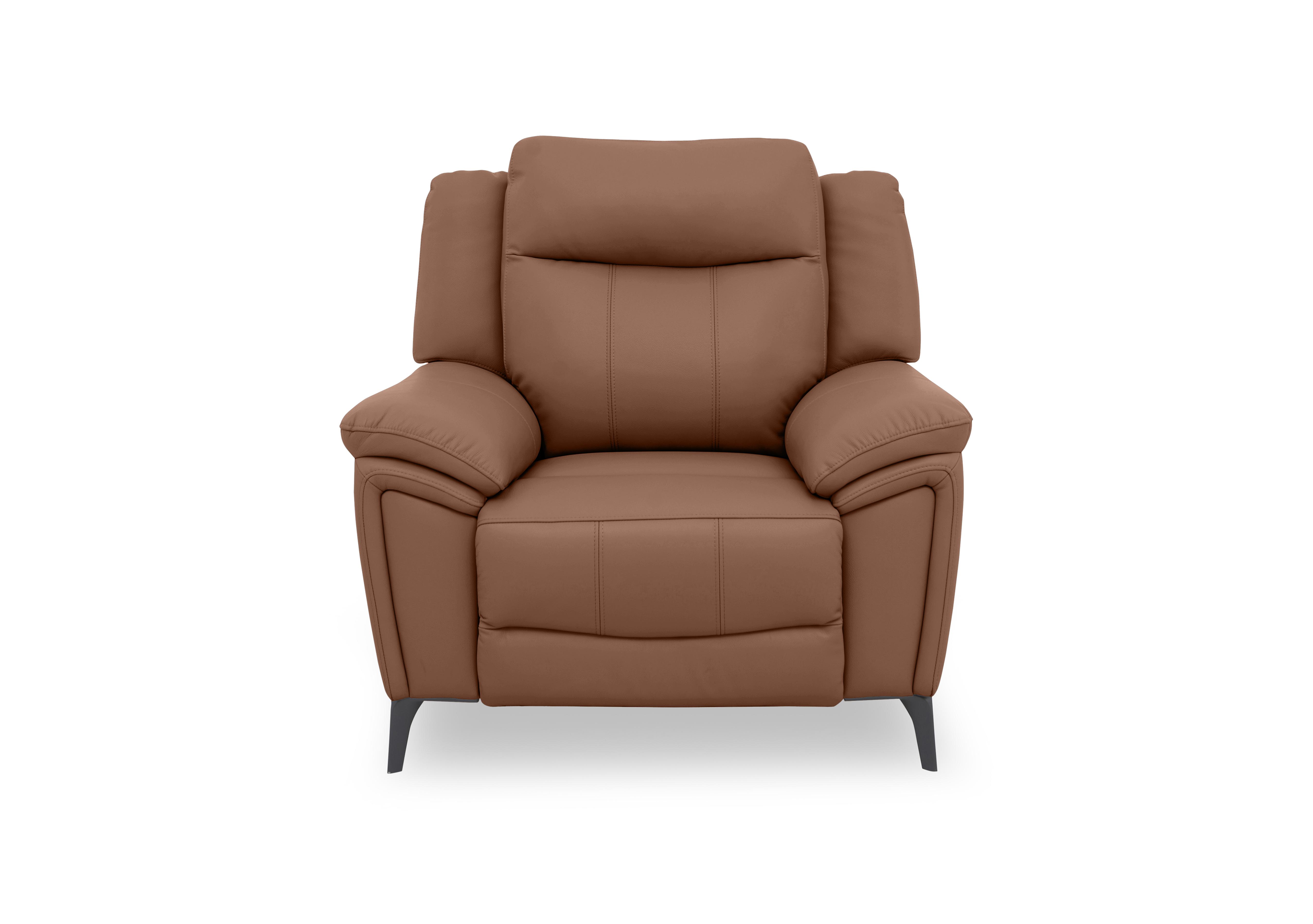 Panache Leather Chair in Butterscotch Cat-60/07 on Furniture Village