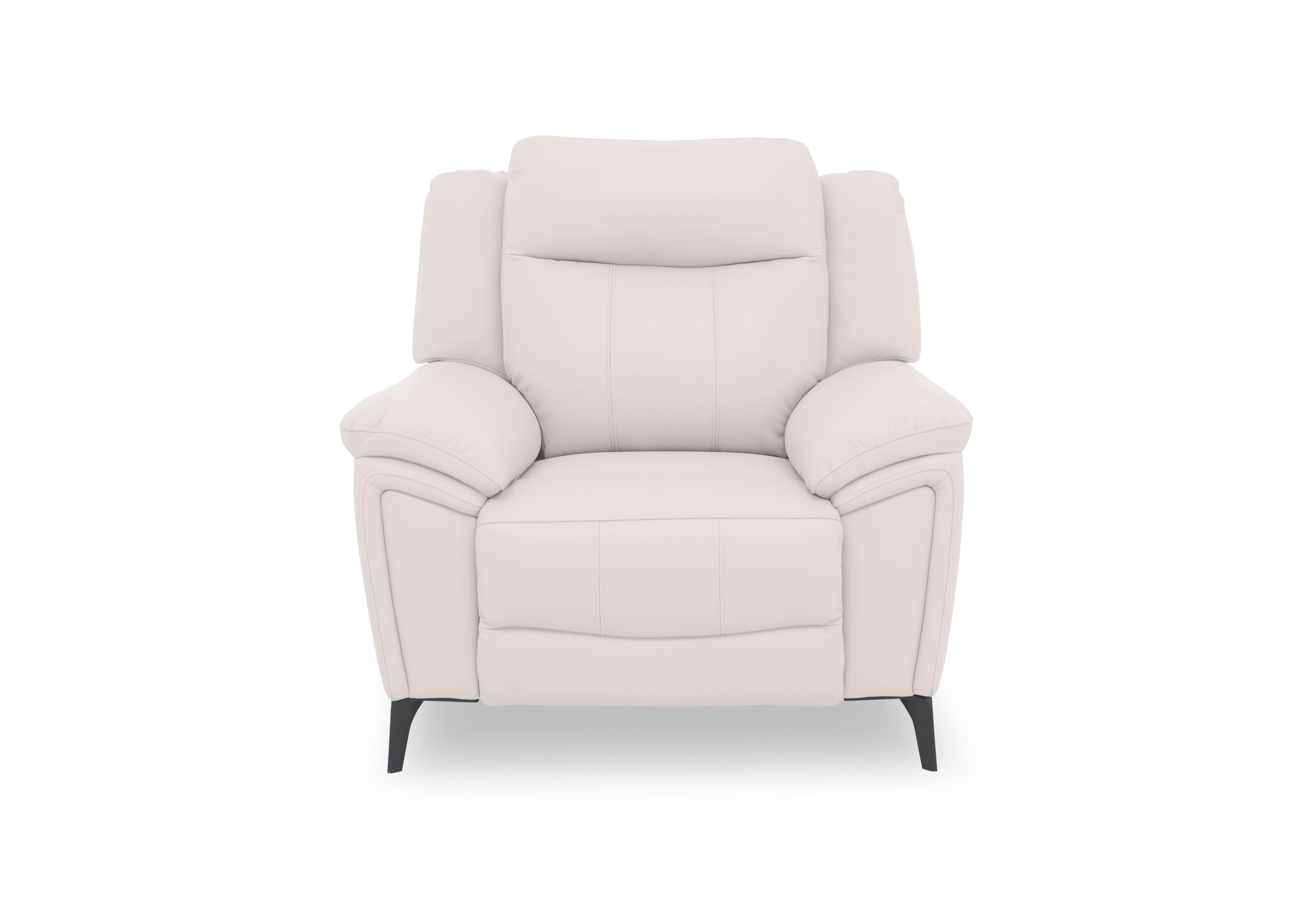 Panache Leather Chair in Cotton Cat-40/13 on Furniture Village