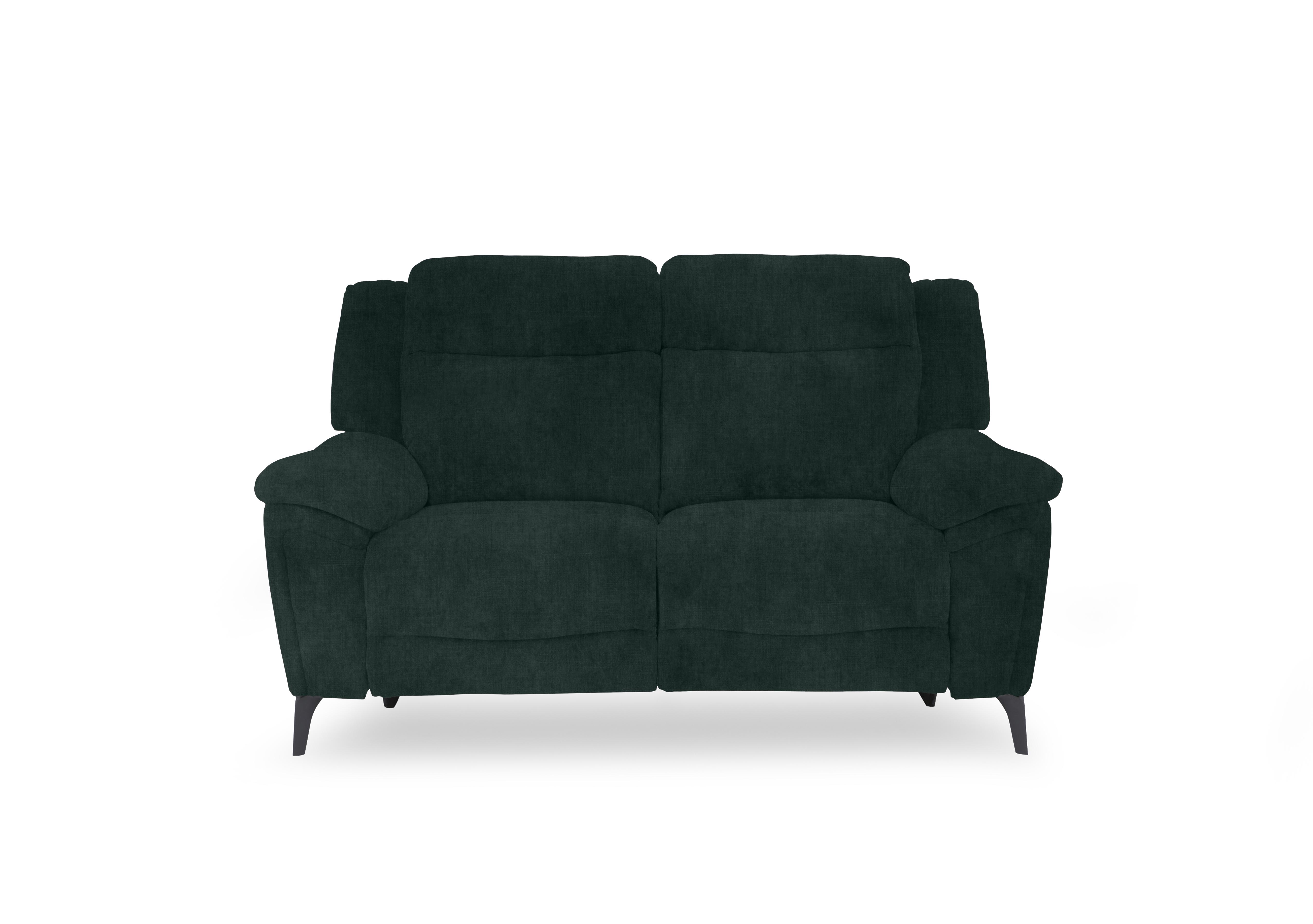 Panache Fabric 2 Seater Sofa in Opulence Bottle Green 51011 on Furniture Village