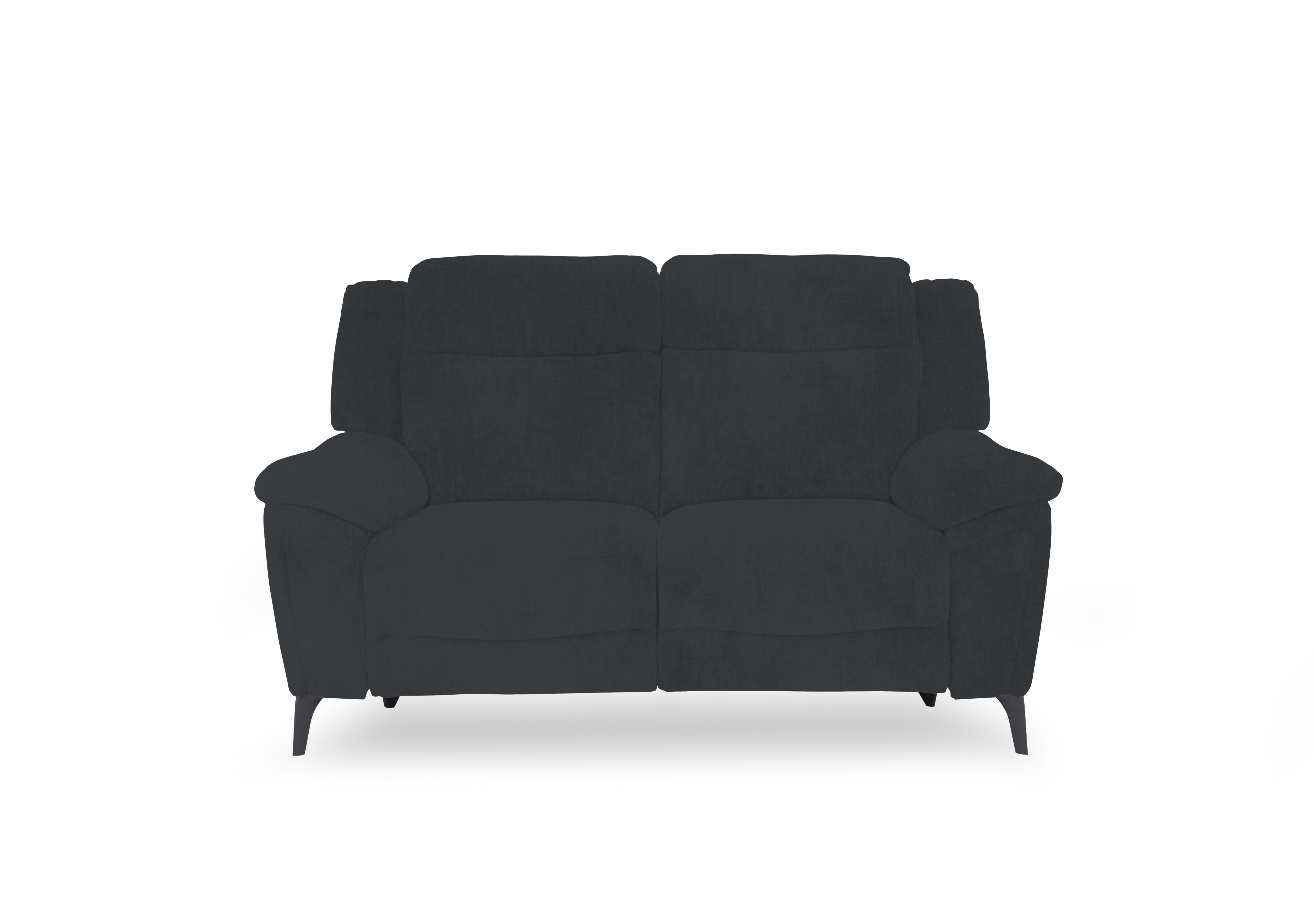 Panache Fabric 2 Seater Sofa in Opulence Charcoal 51002 on Furniture Village