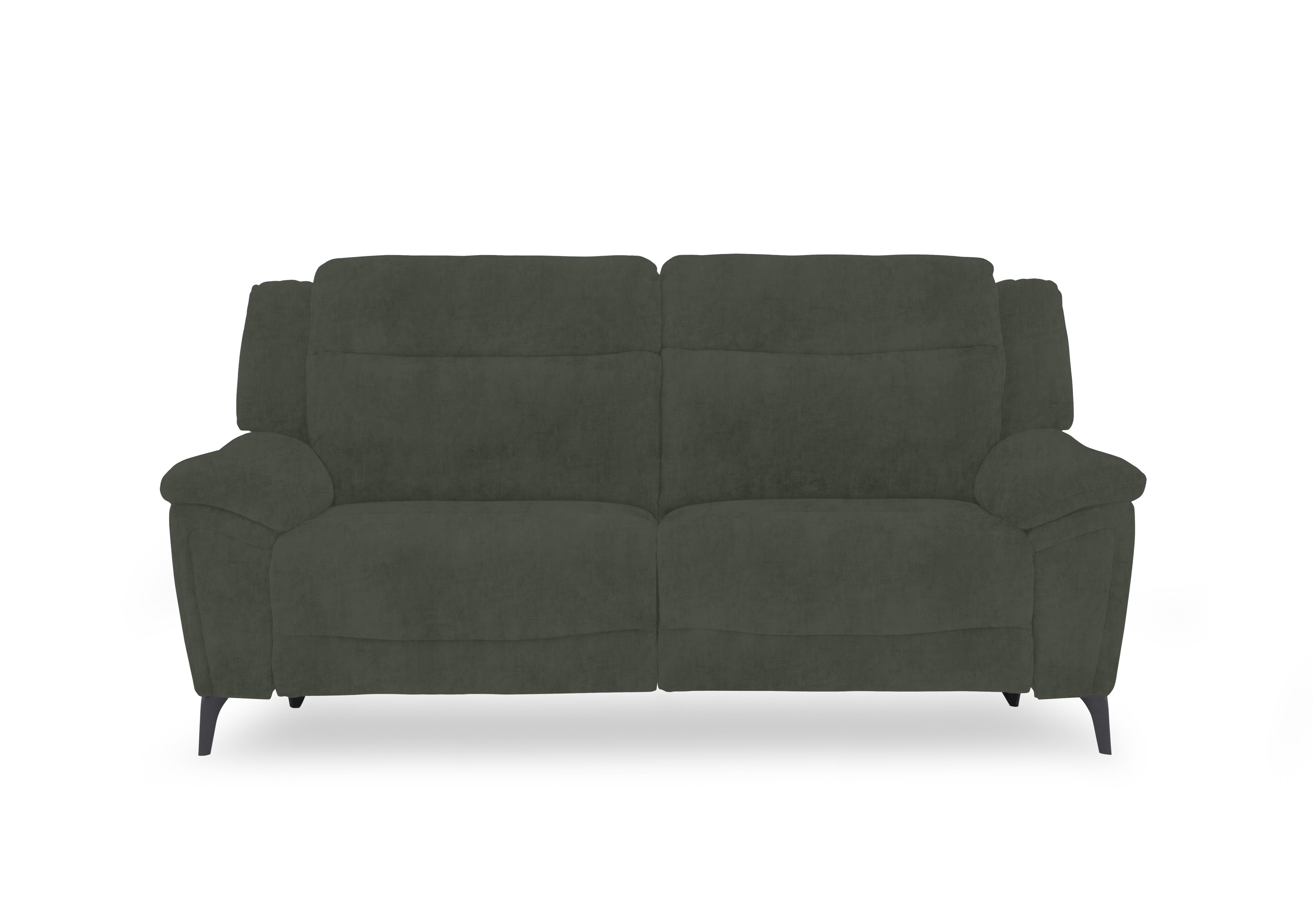 Panache Fabric 3 Seater Power Recliner Sofa with Power Headrests in Manhattan Pine 58001 on Furniture Village