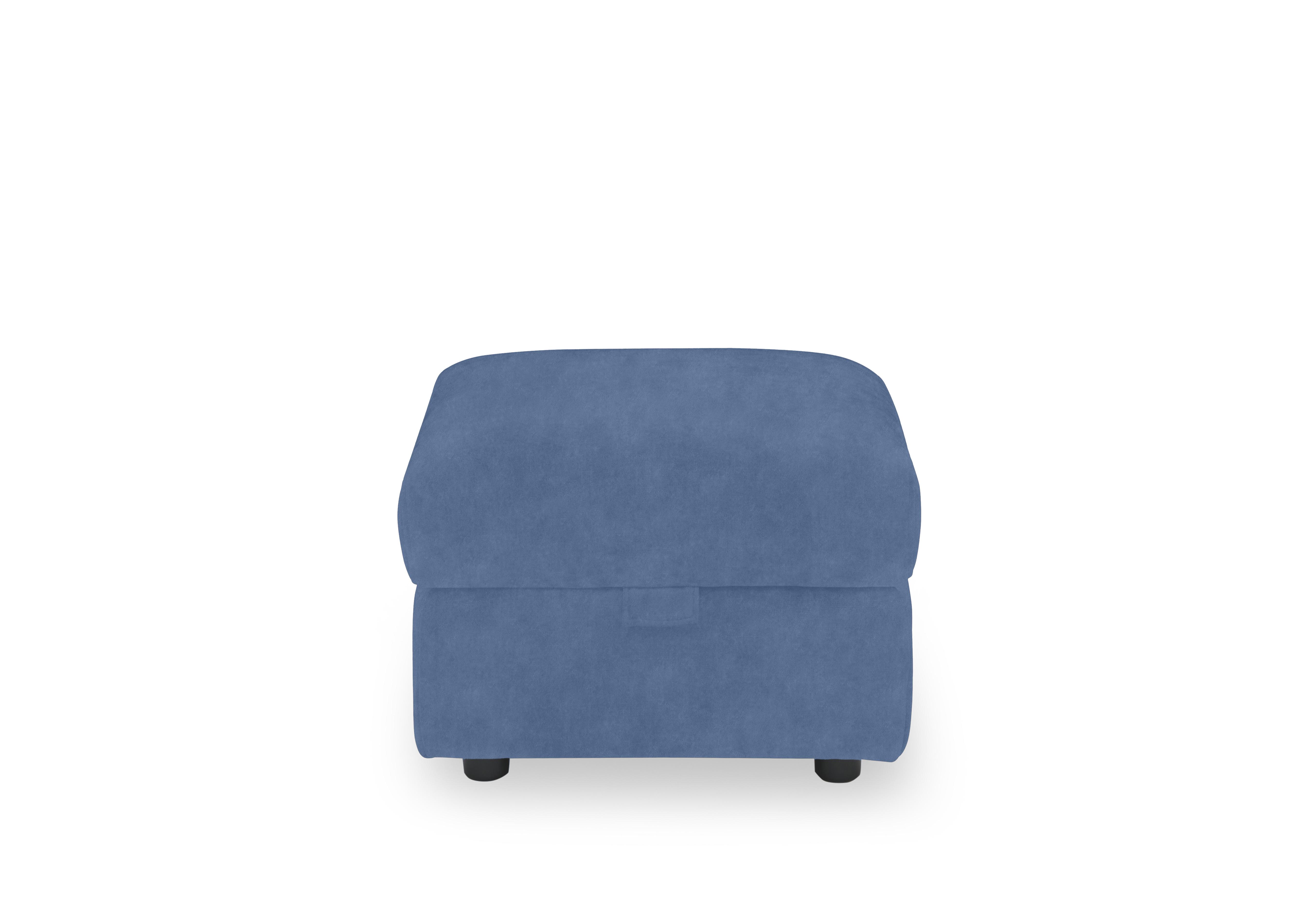 Panache Fabric Storage Footstool in Dexter Wave 43525 on Furniture Village