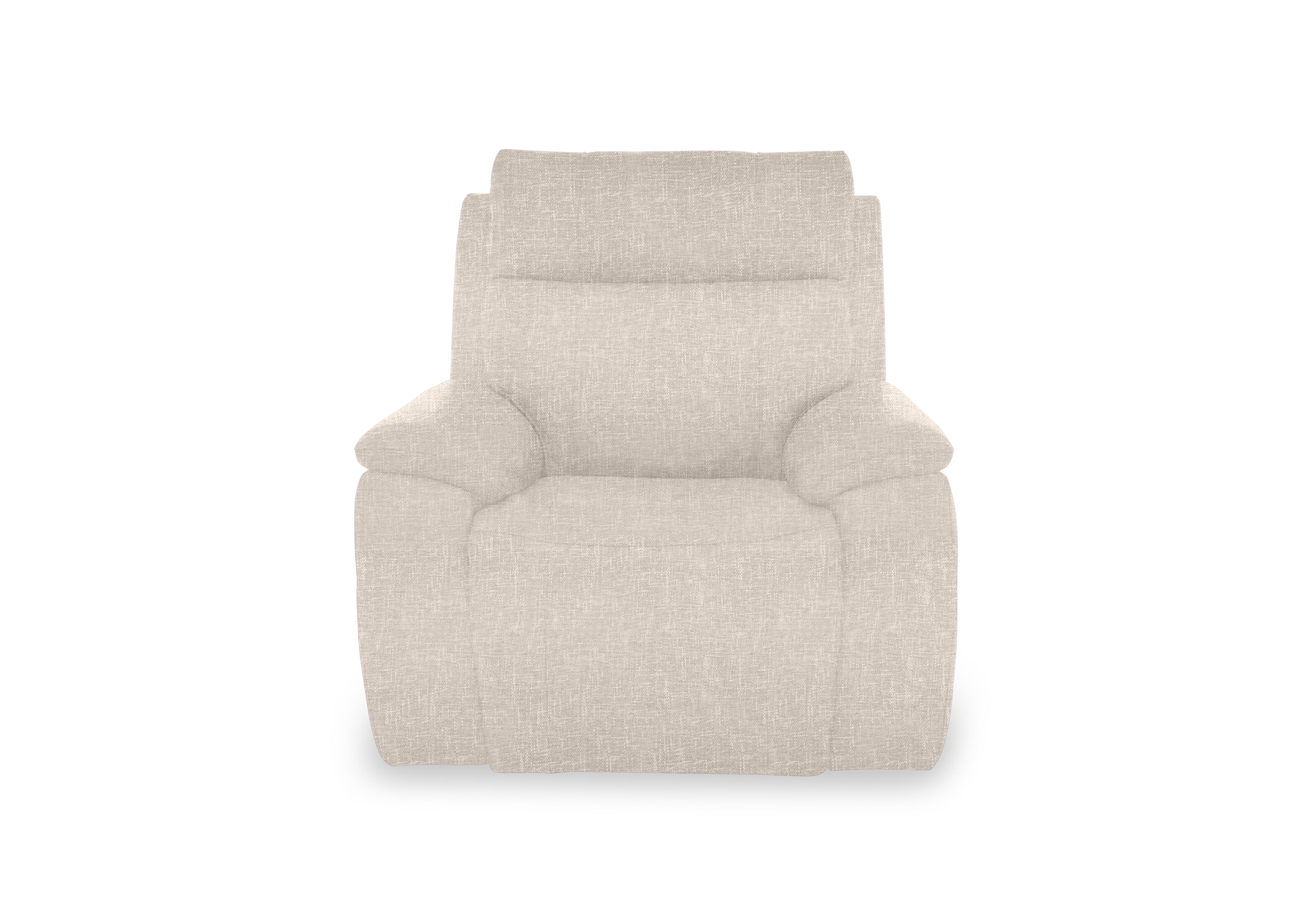 Aero Fabric Power Recliner Chair with Power Headrest and Heated Seat in Anivia Nature 13445 on Furniture Village