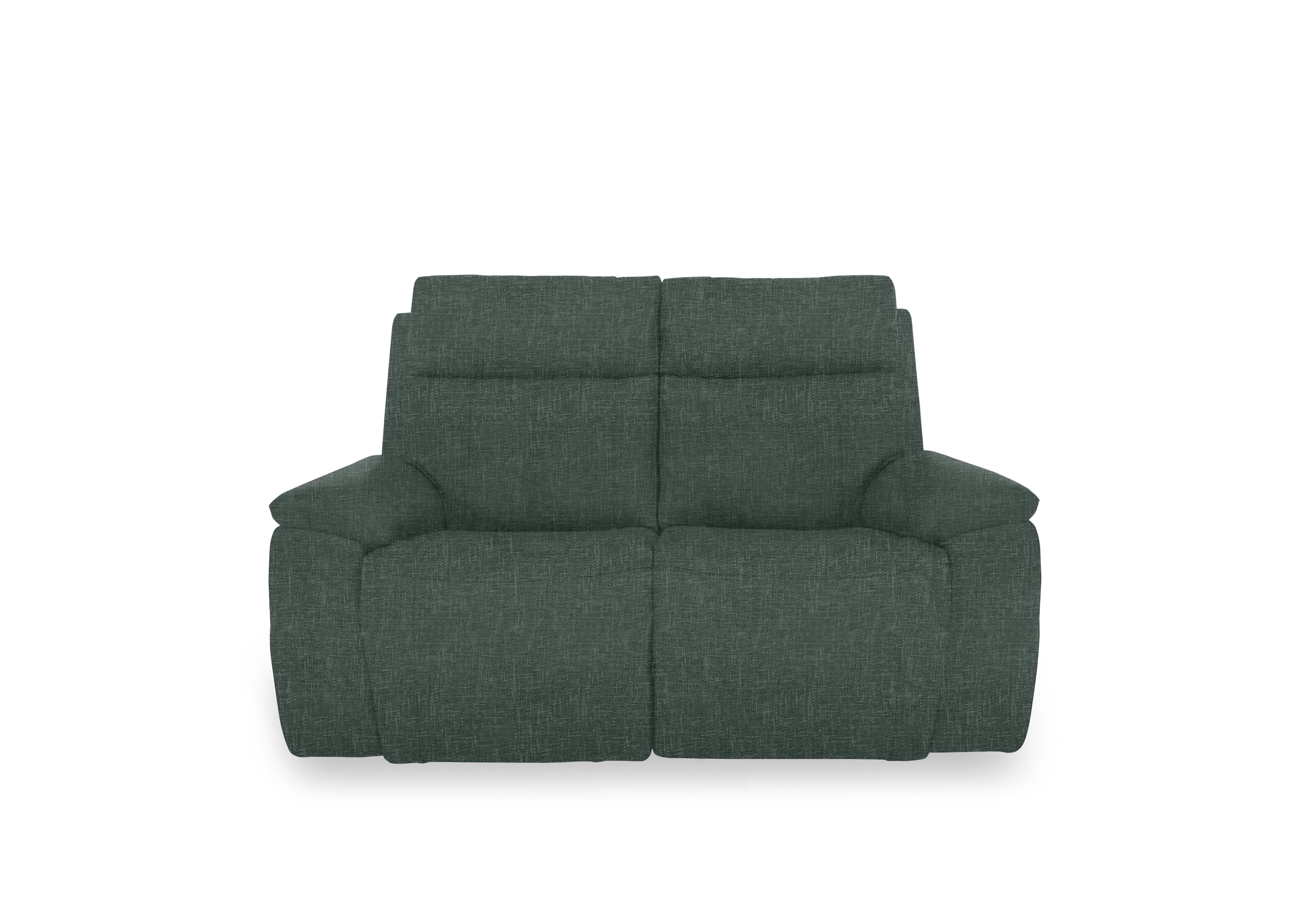 Aero Fabric 2 Seater Power Recliner Sofa with Power Headrests and Heated Seats in Anivia Green 19445 on Furniture Village