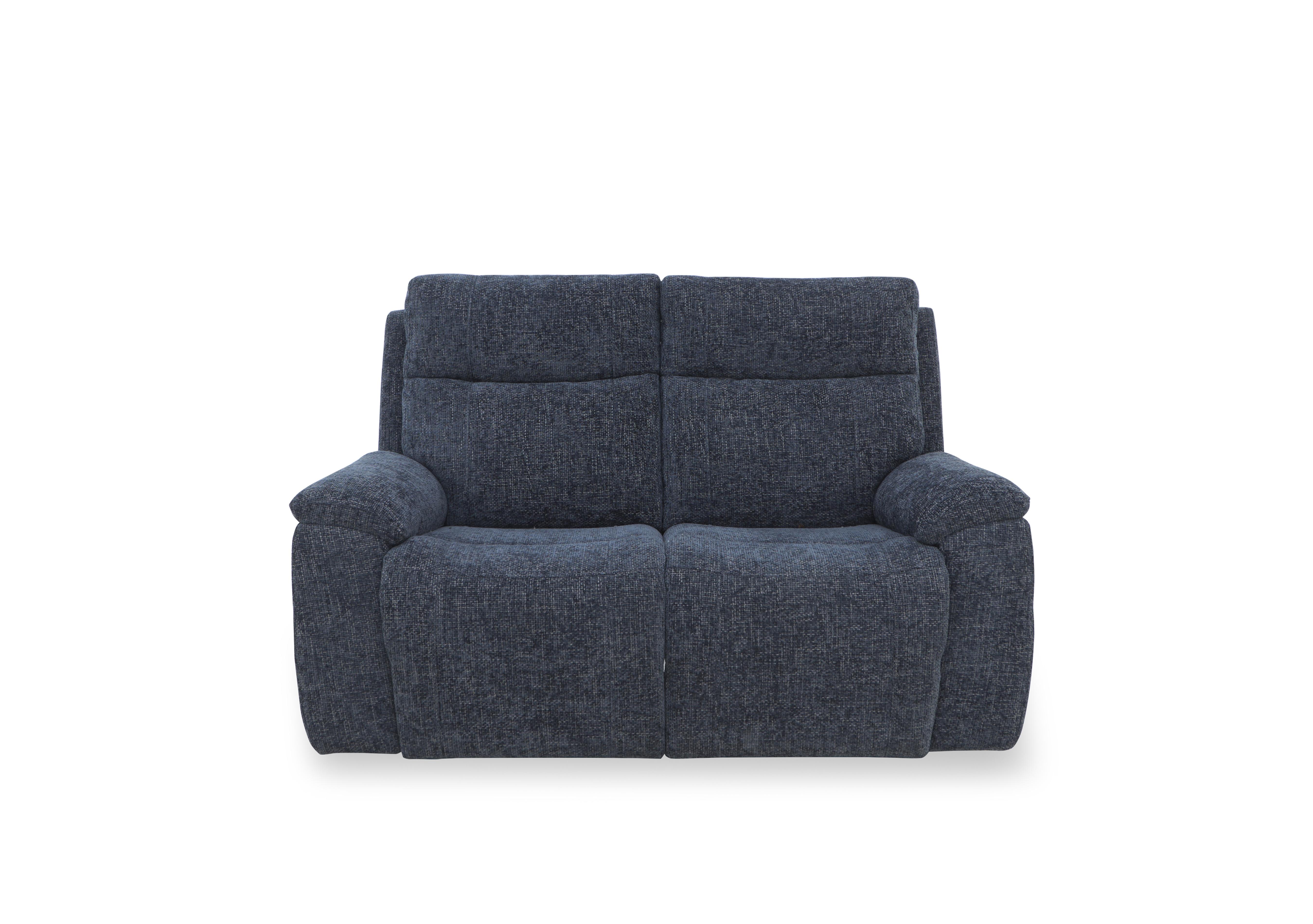 Aero Fabric 2 Seater Sofa in Hopsack Midnight 70005 on Furniture Village