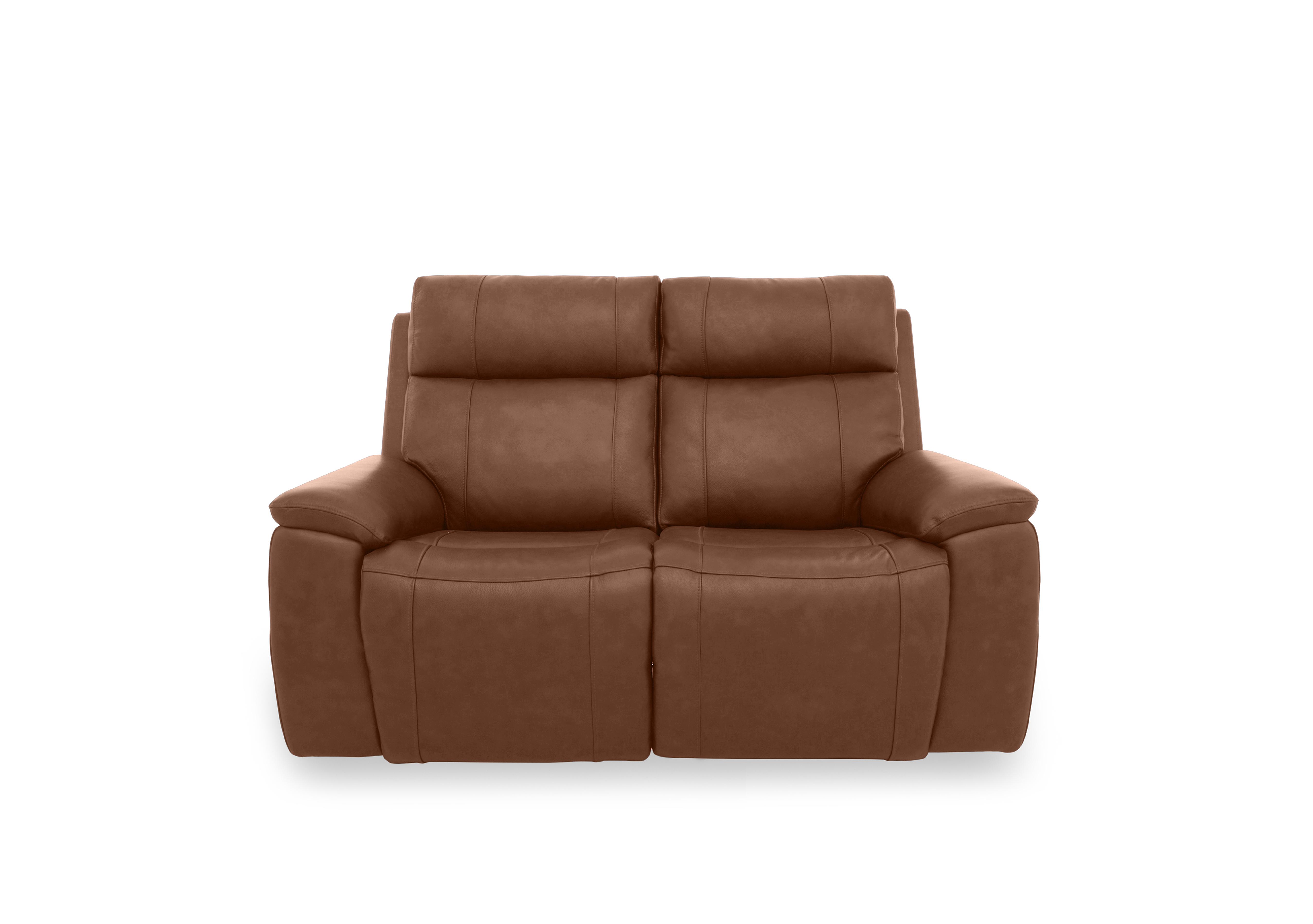 Aero Leather 2 Seater Sofa in Butterscotch Cat-60/07 on Furniture Village