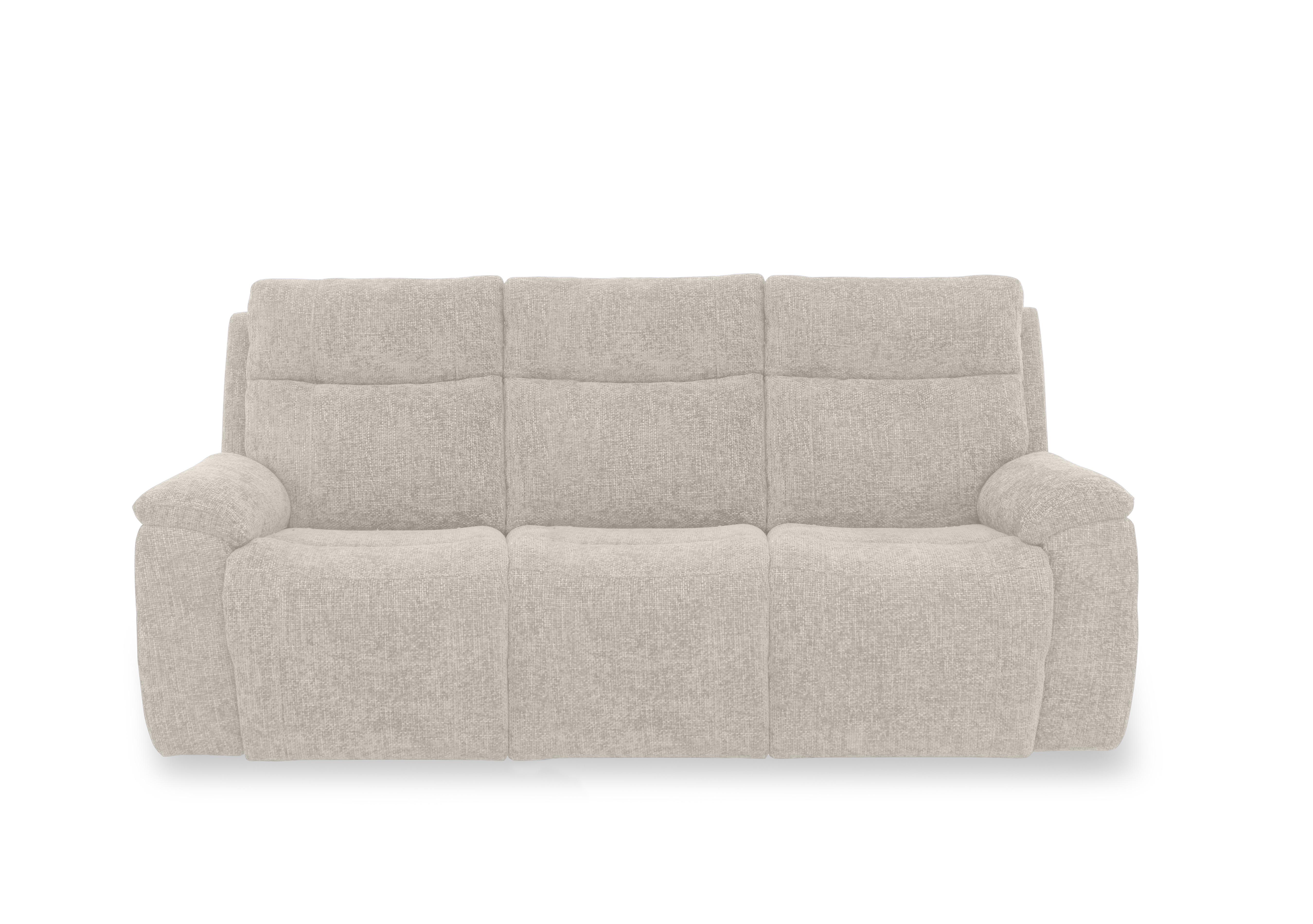 Aero Fabric 3 Seater Sofa in Hopsack Natural 70002 on Furniture Village