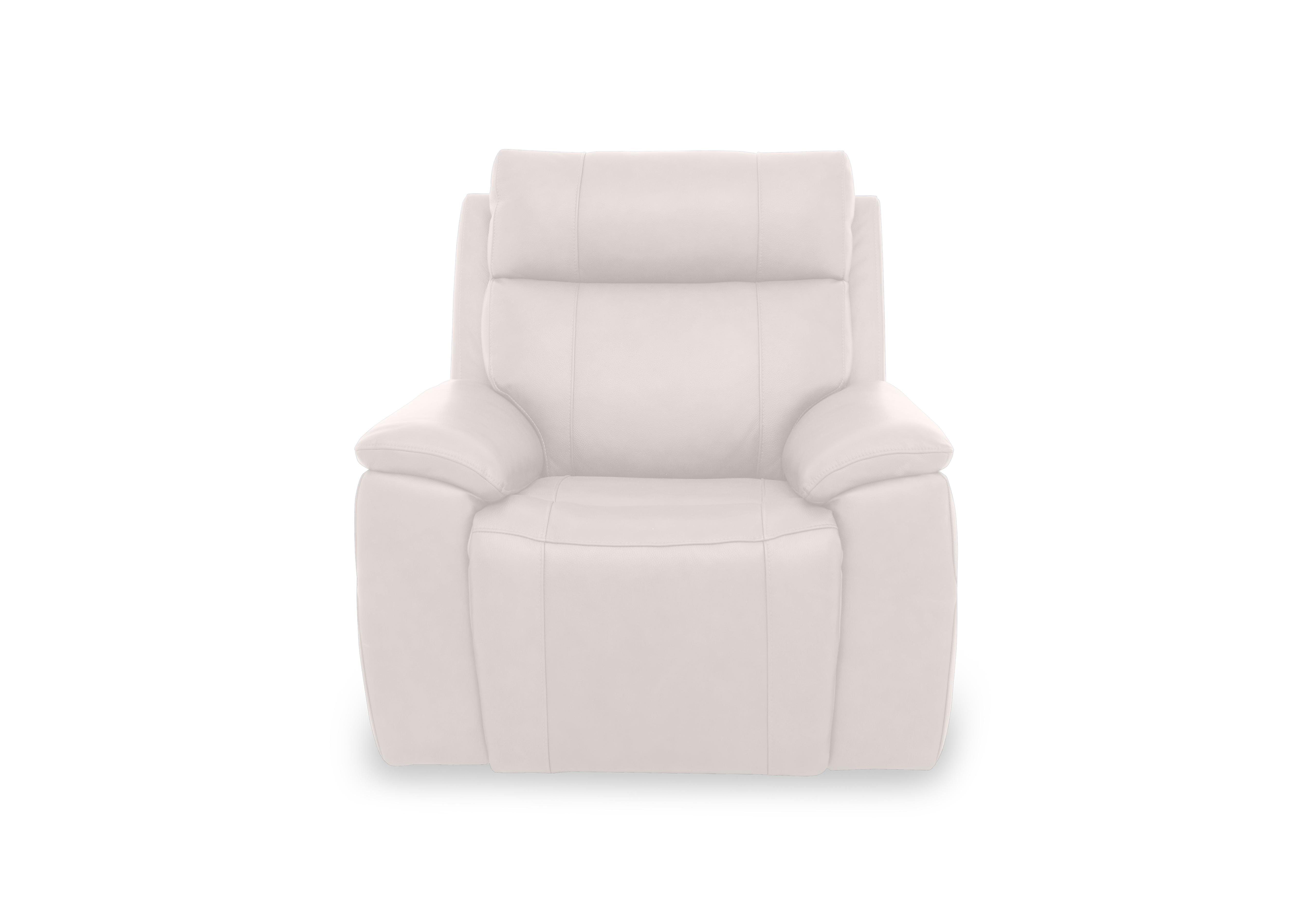 Aero Leather Chair in Cotton Cat-40/13 on Furniture Village