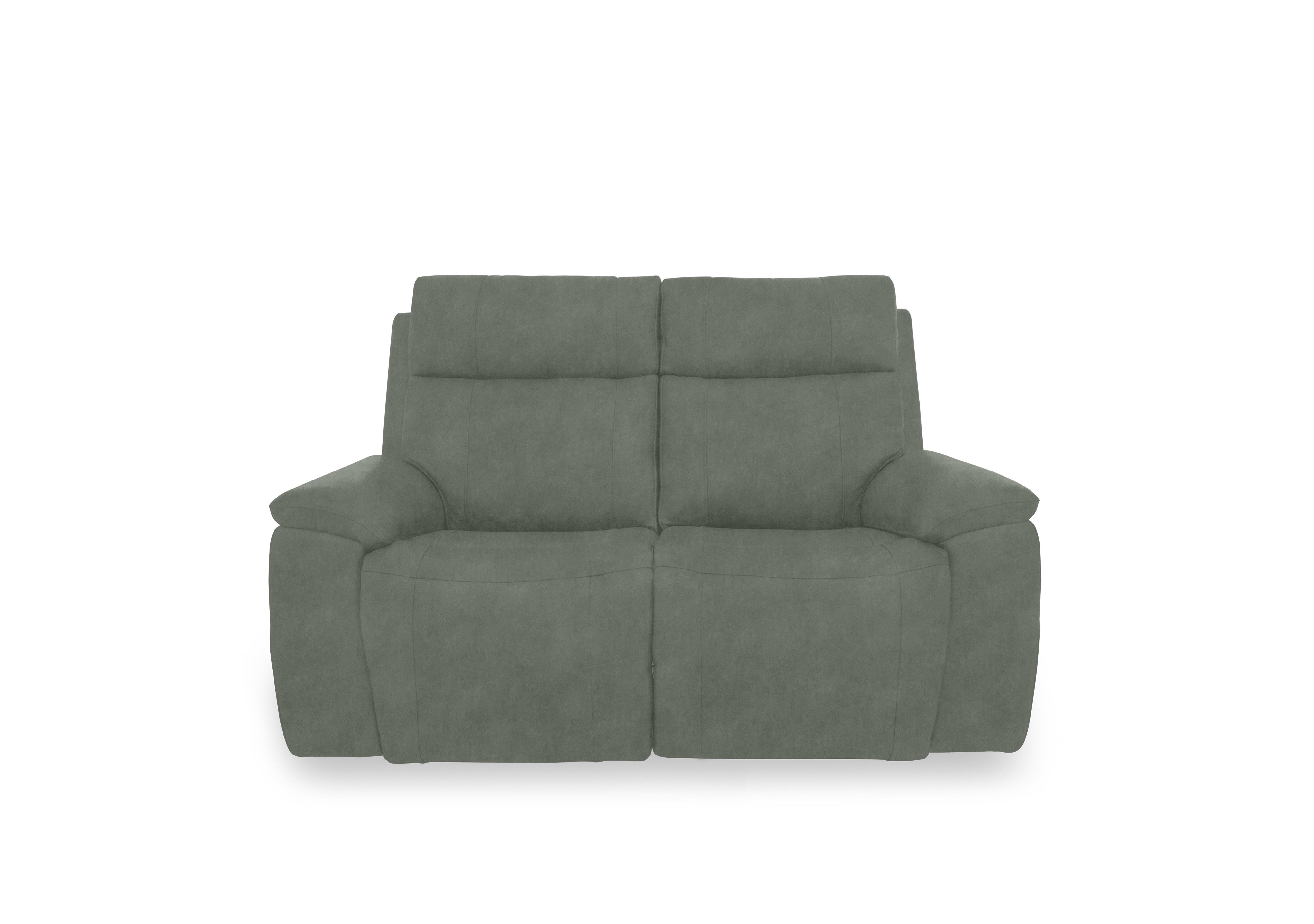 Aero Fabric 2 Seater Power Recliner Sofa with Power Headrests in Dexter Fern 43514 on Furniture Village