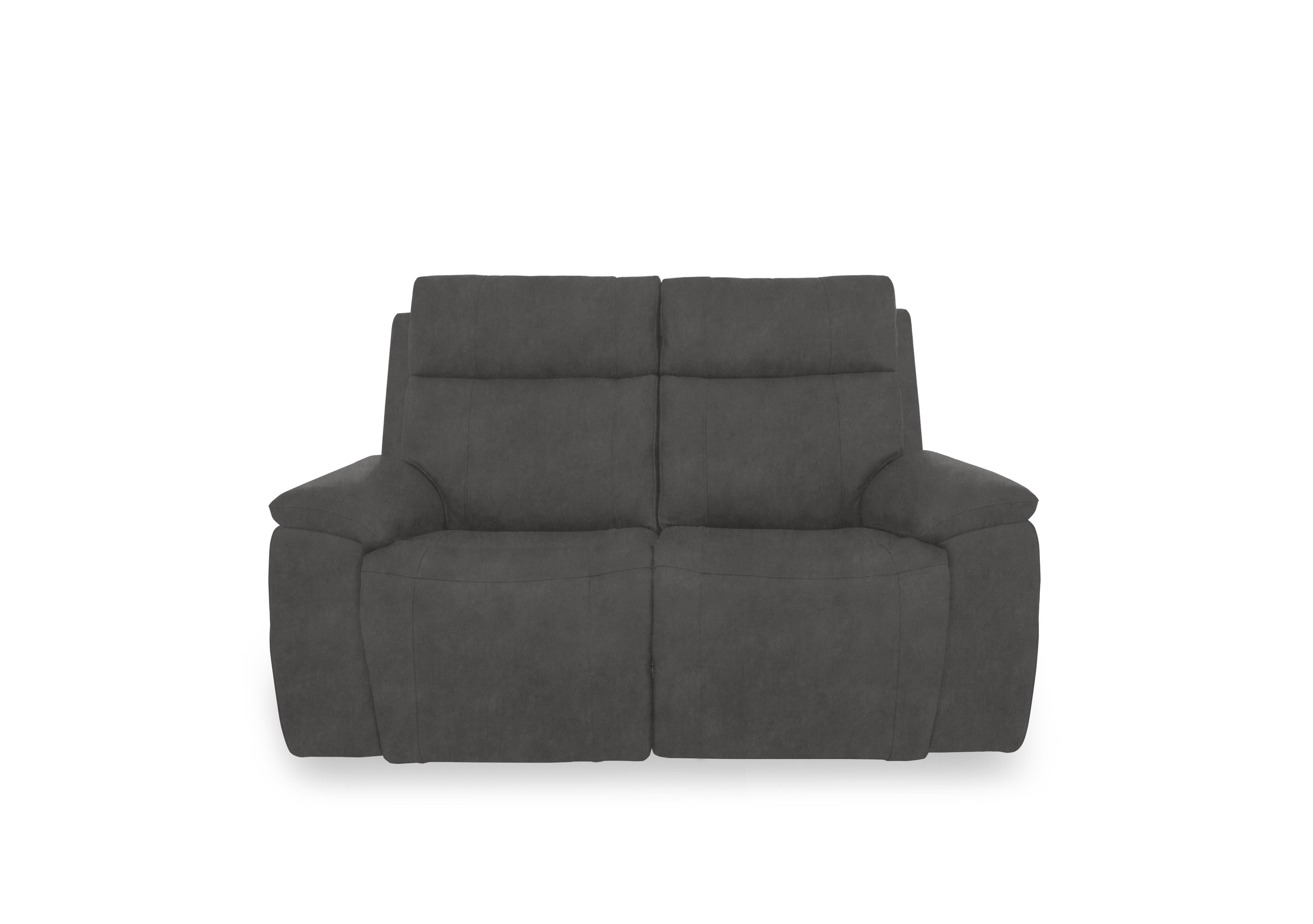 Aero Fabric 2 Seater Power Recliner Sofa with Power Headrests in Dexter Shadow 43519 on Furniture Village