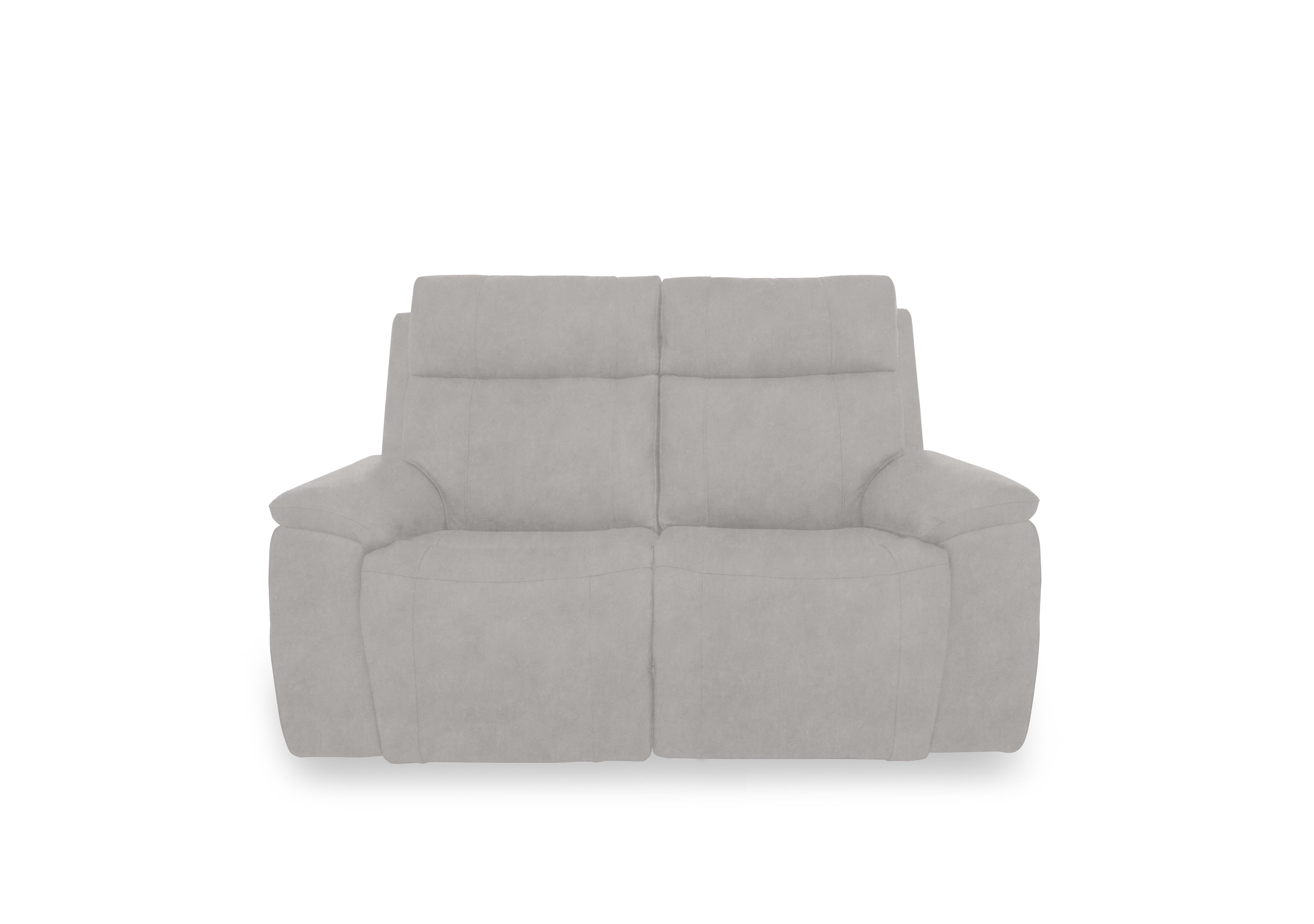 Aero Fabric 2 Seater Power Recliner Sofa with Power Headrests in Dexter Stone 43502 on Furniture Village