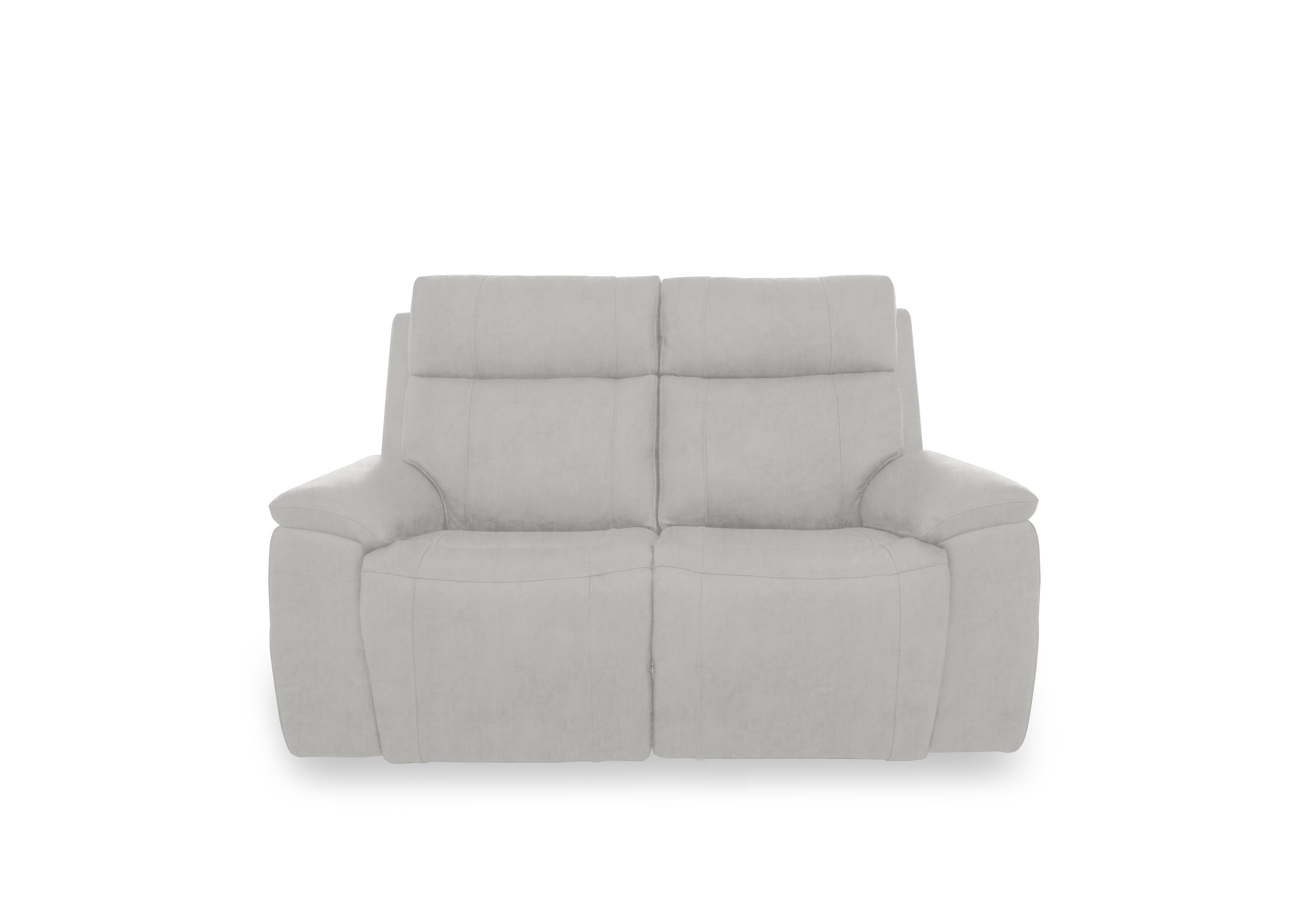 Aero Fabric 2 Seater Power Recliner Sofa with Power Headrests in Manhattan Stone 58004 on Furniture Village