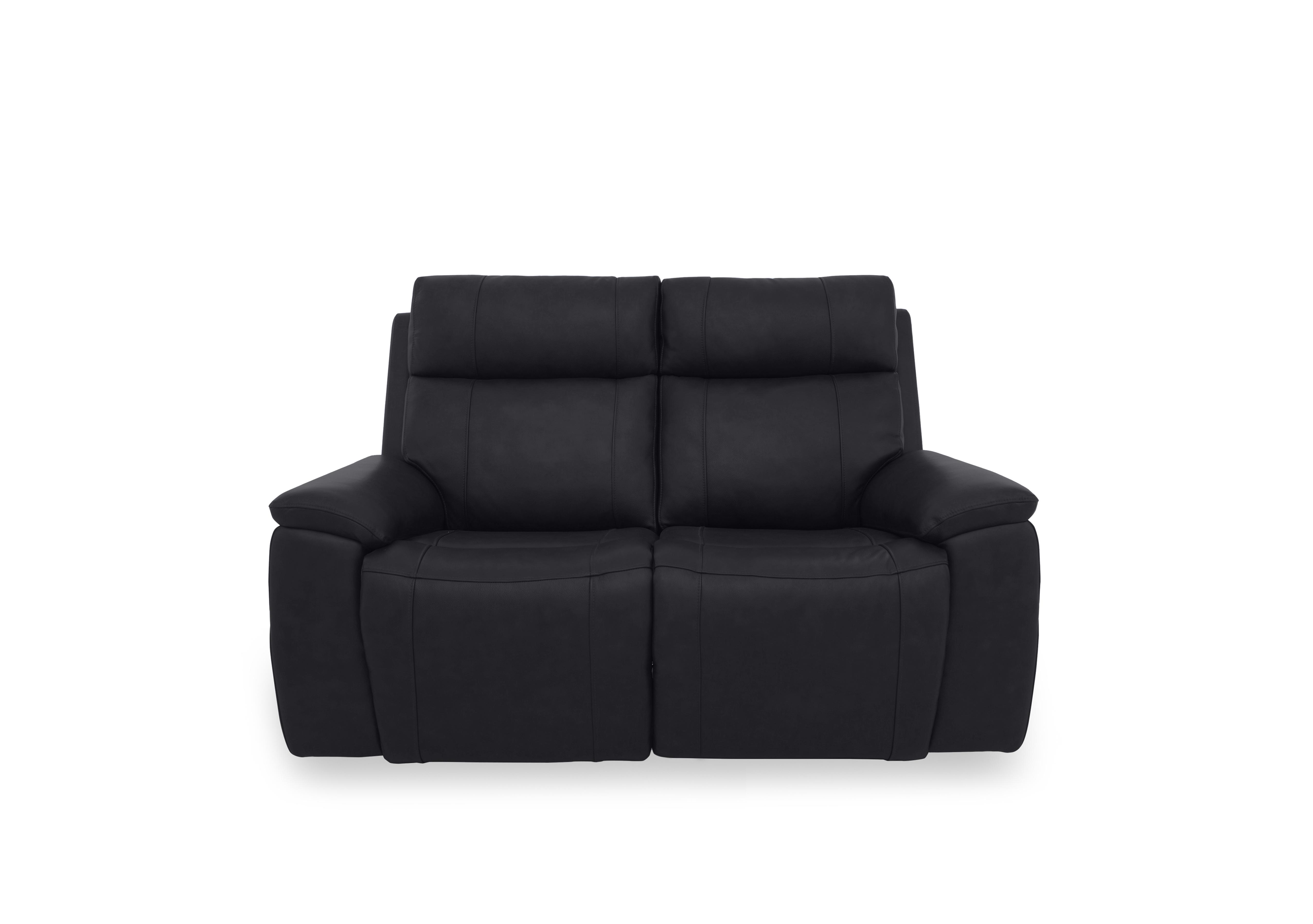 Aero Leather 2 Seater Power Recliner Sofa with Power Headrests in Lavender Grey Cat-60/18 on Furniture Village