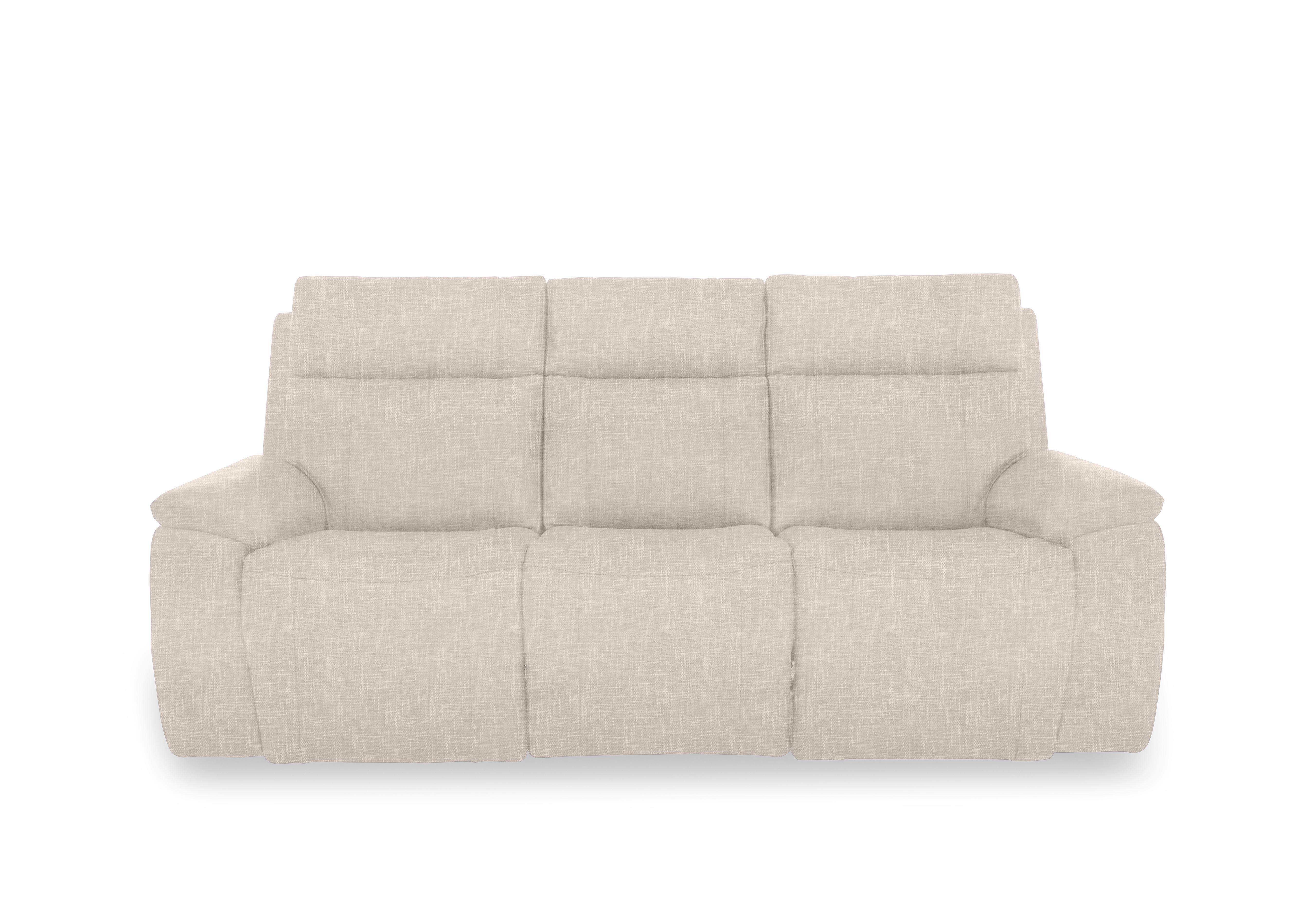 Aero Fabric 3 Seater Power Recliner Sofa with Power Headrests in Anivia Nature 13445 on Furniture Village