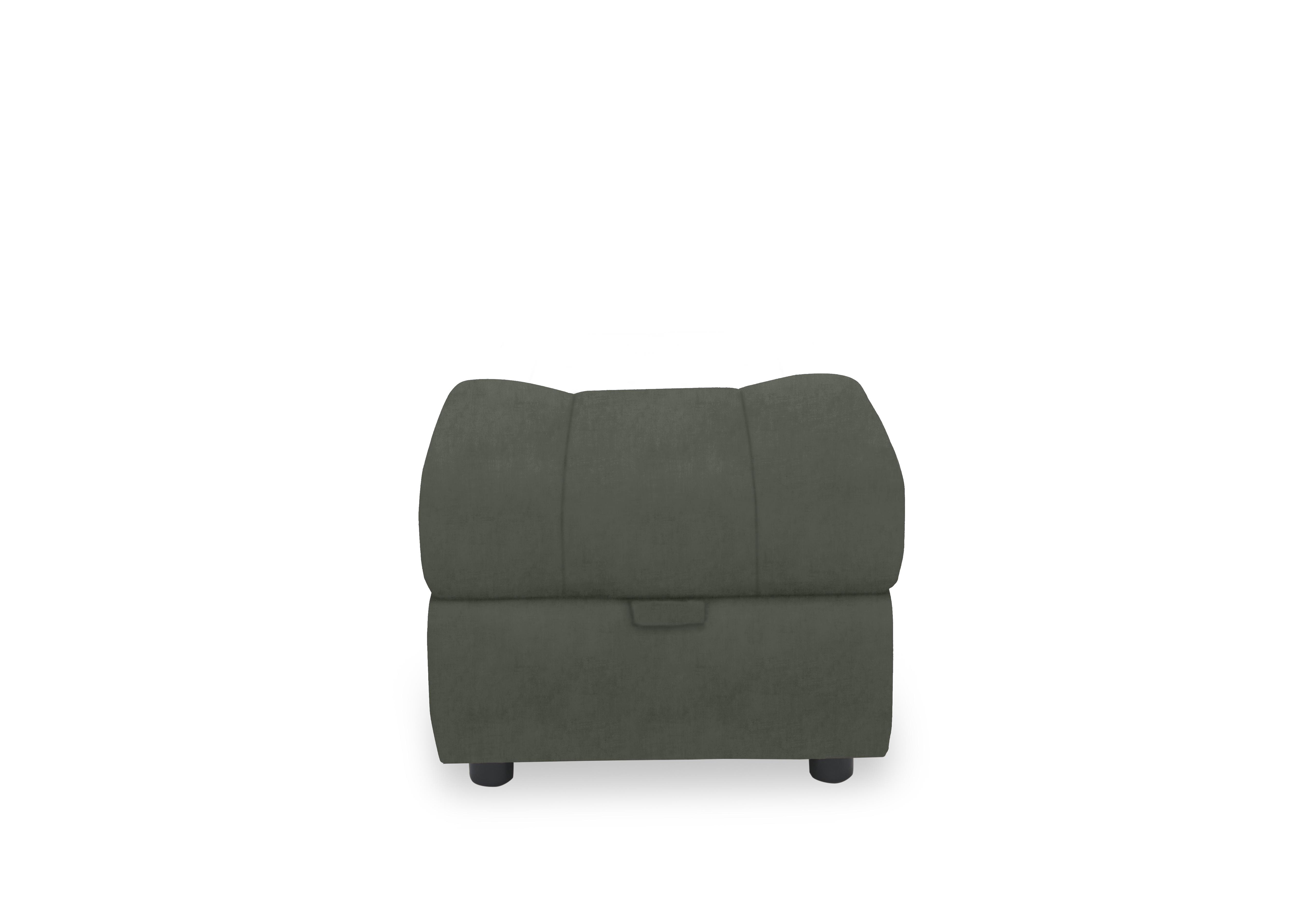 Aero Fabric Storage Footstool in Manhattan Pine 58001 on Furniture Village